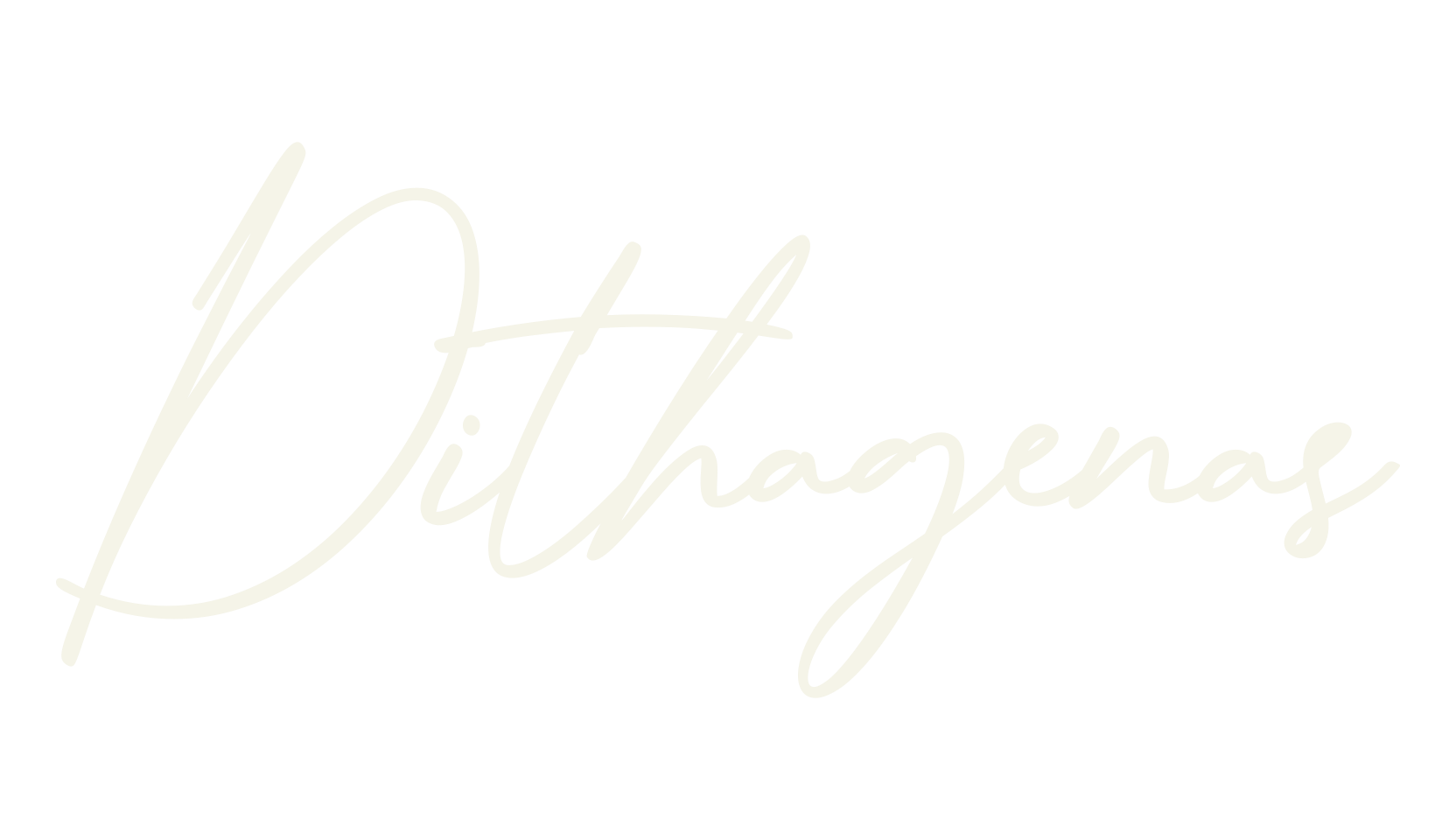Dithagenas, fancy font preview