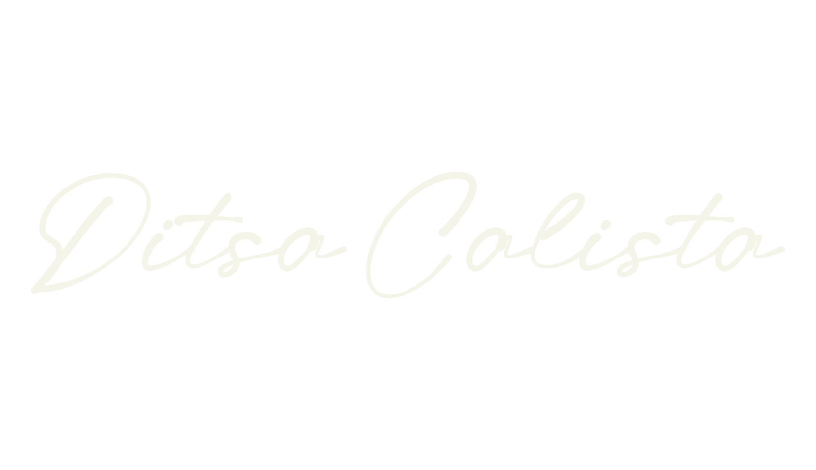 Ditsa Calista, calligraphy font preview