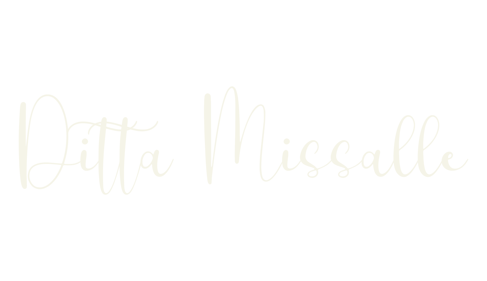 Ditta Missalle, art deco font preview