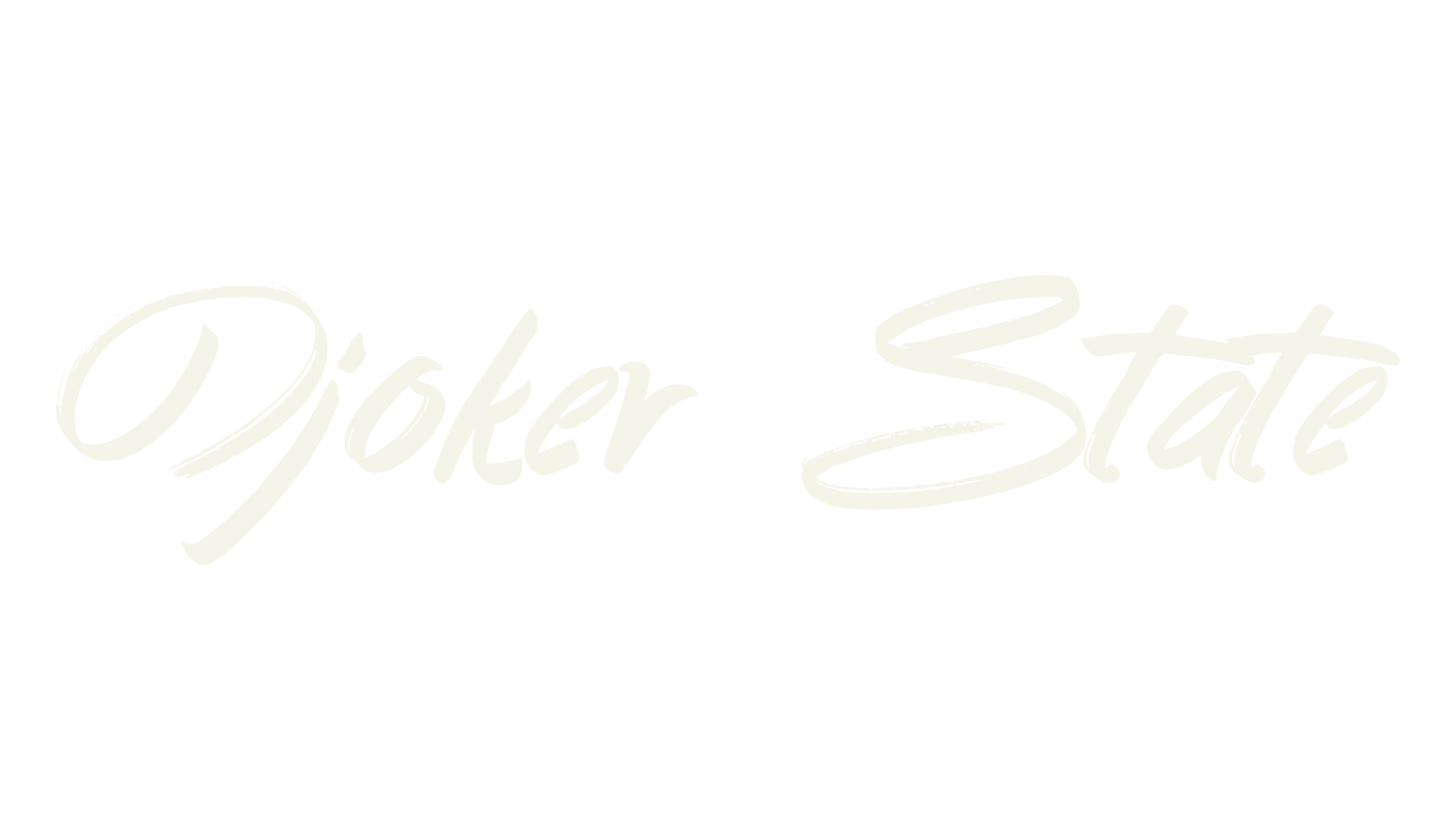 Djoker State, design font preview