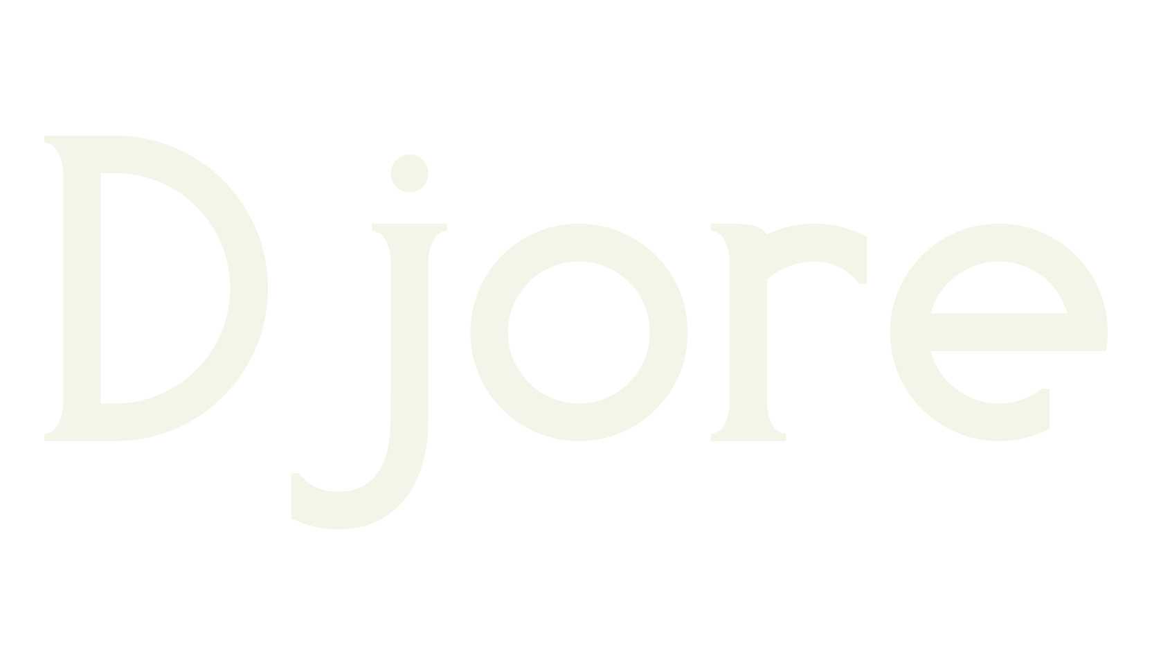 Djore, space font preview