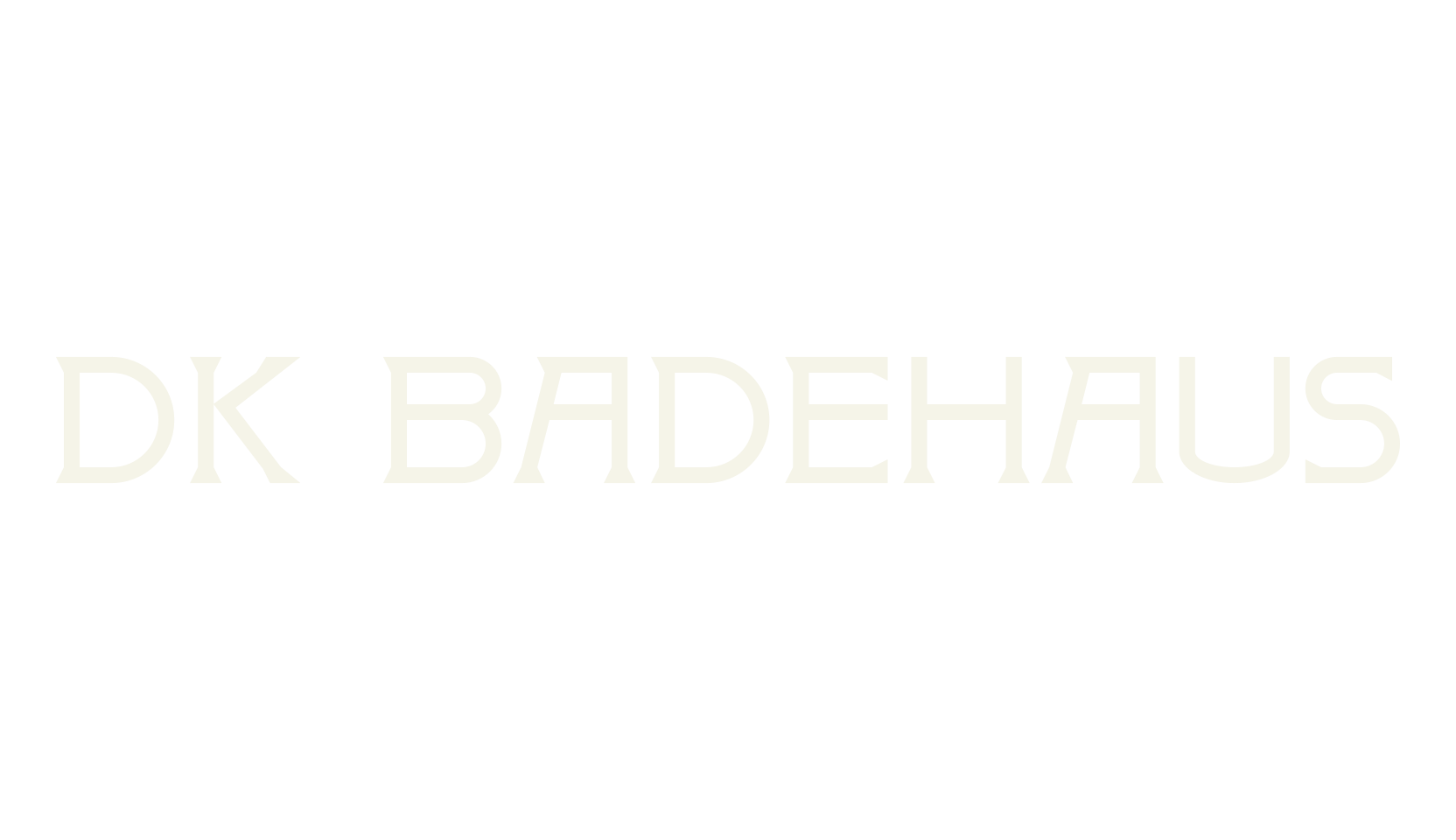 DK Badehaus, display market font preview