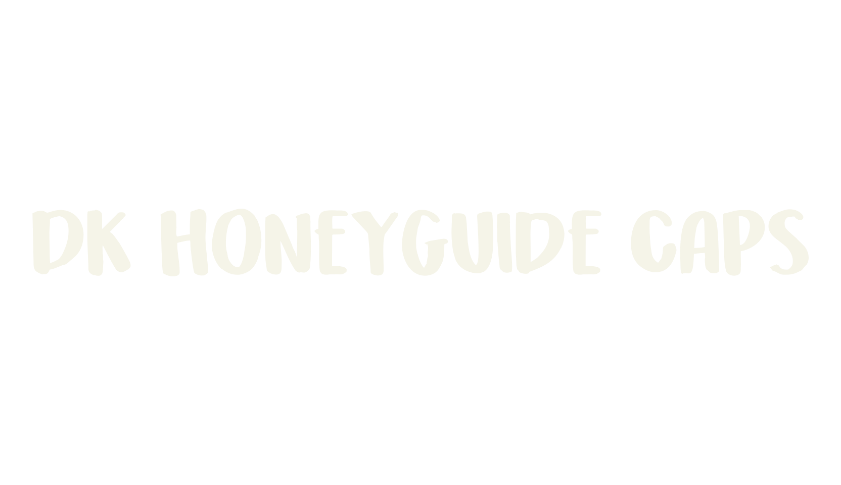 DK Honeyguide Caps, display market font preview