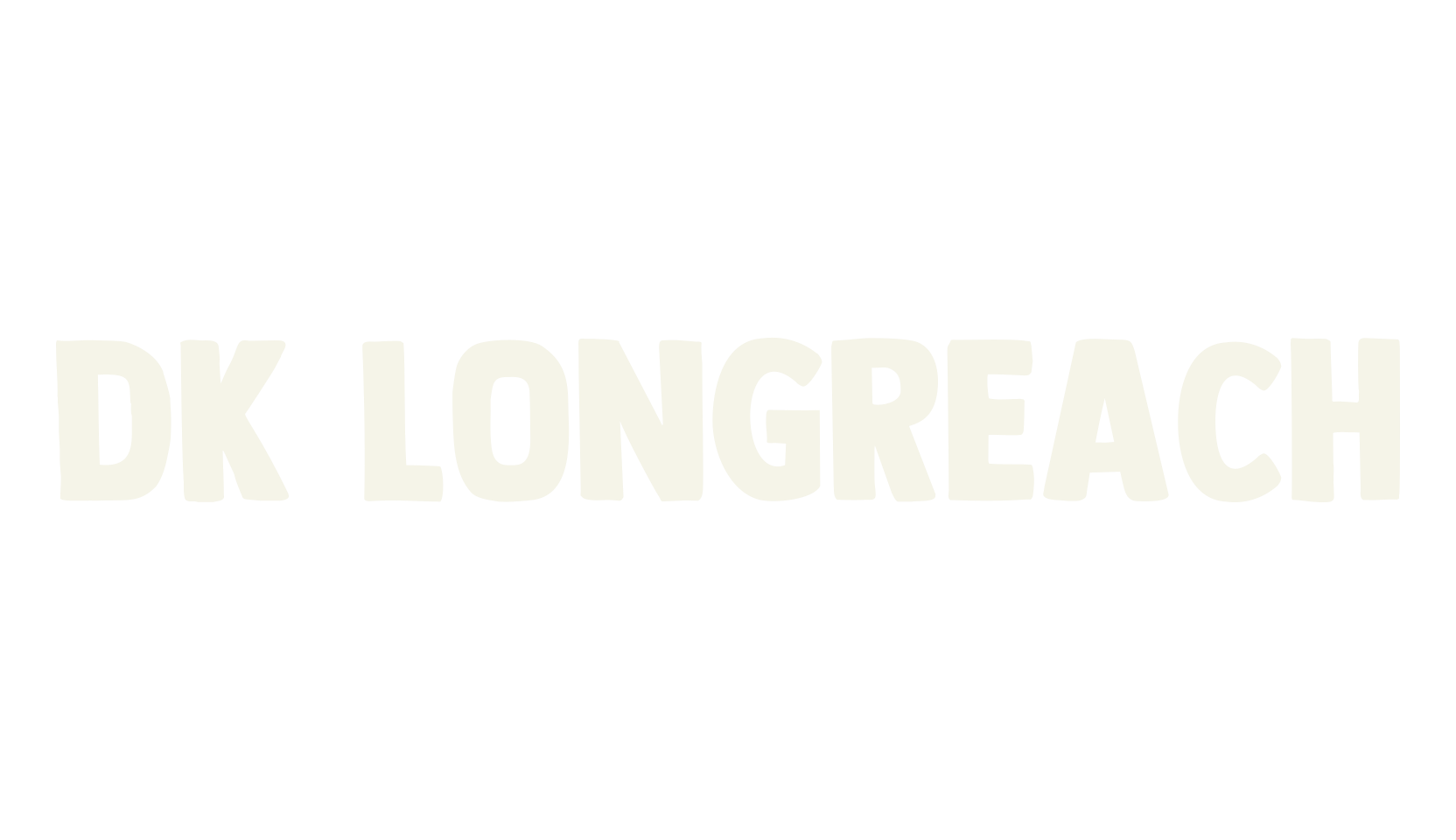 DK Longreach, display market font preview