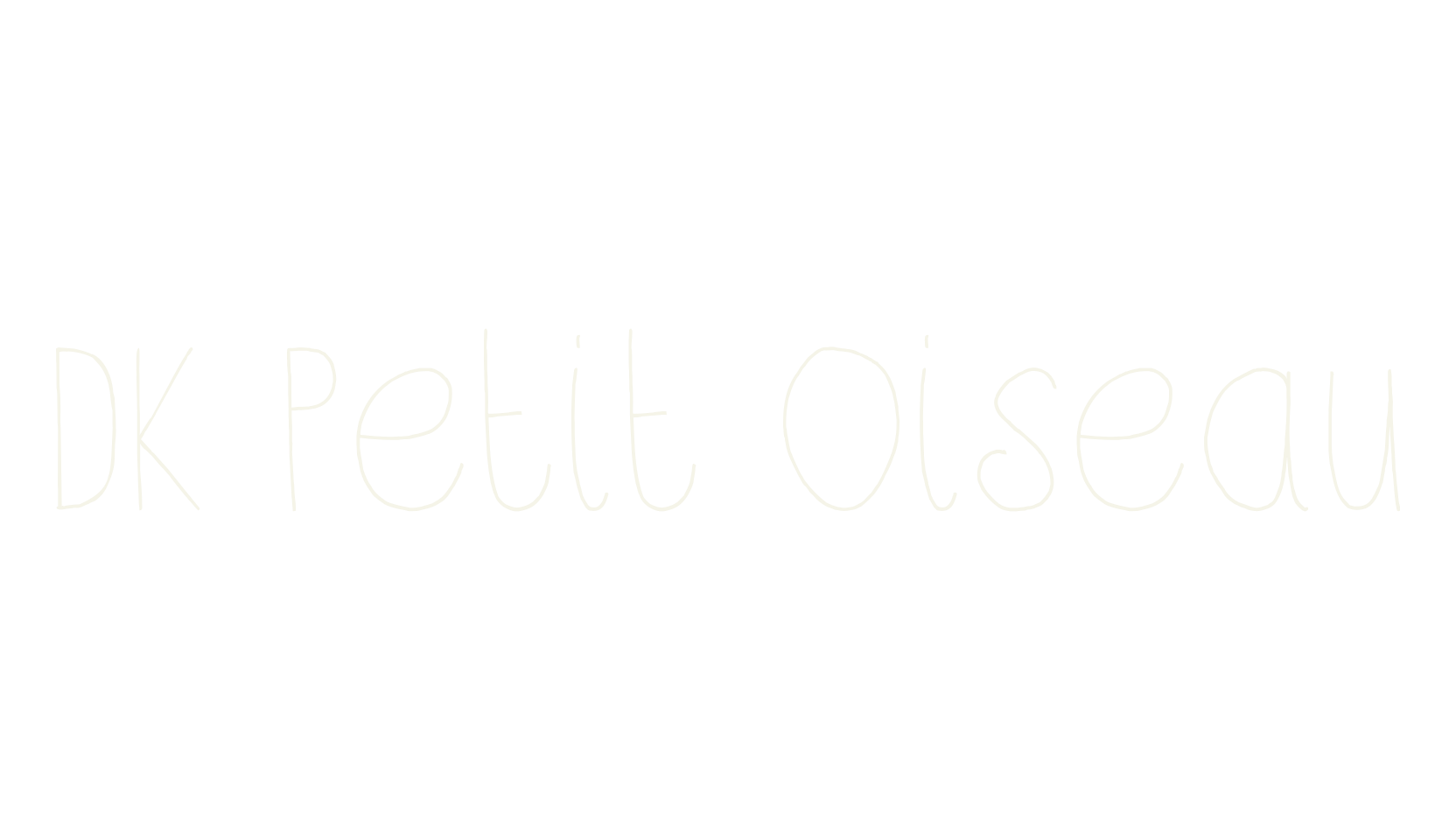 DK Petit Oiseau, display market font preview