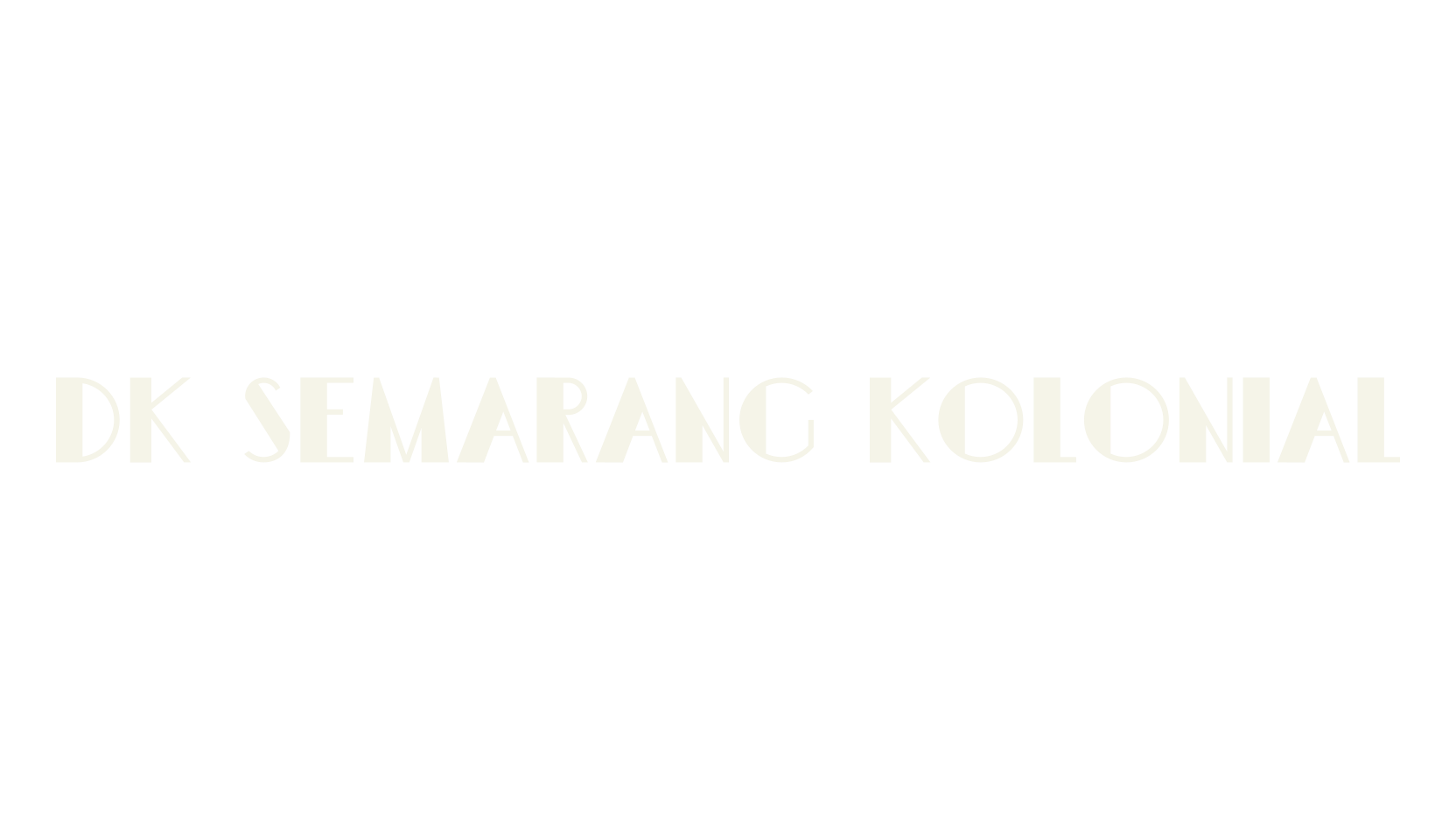 DK Semarang Kolonial, display market font preview