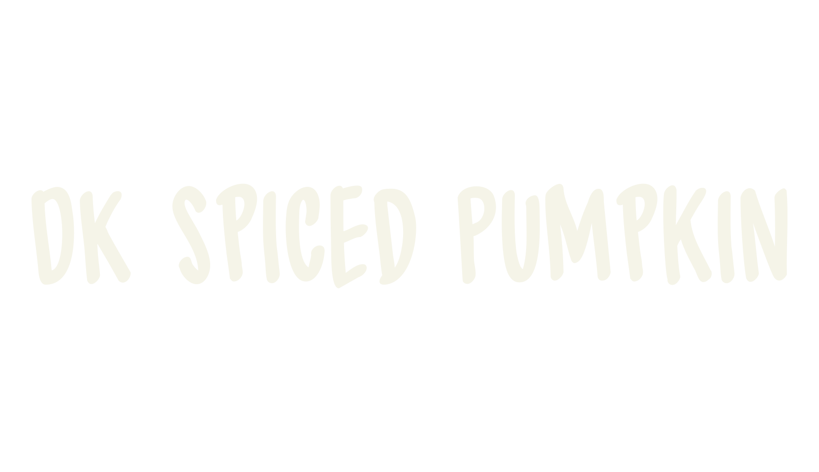 DK Spiced Pumpkin, display market font preview