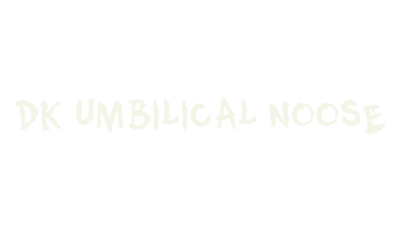 DK Umbilical Noose, fantasy font preview