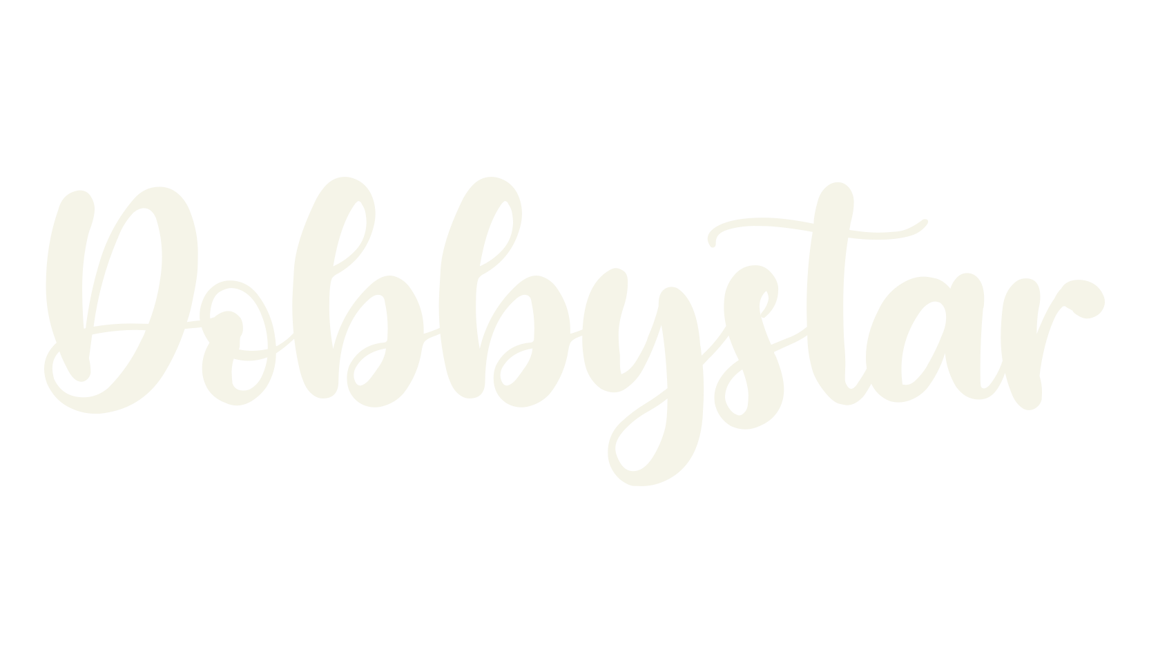 Dobbystar, fashion script font preview