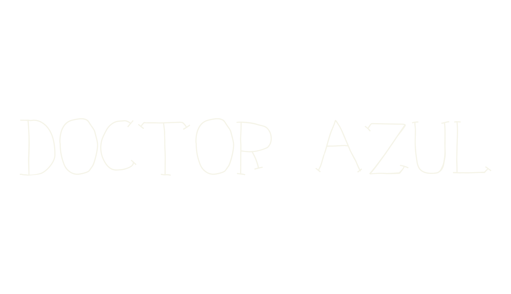 Doctor Azul, serif font preview