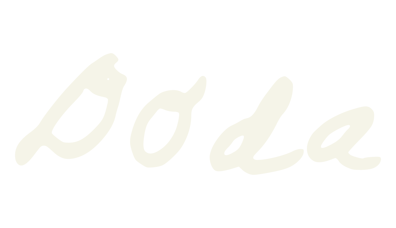 Doda, calligraphy font preview