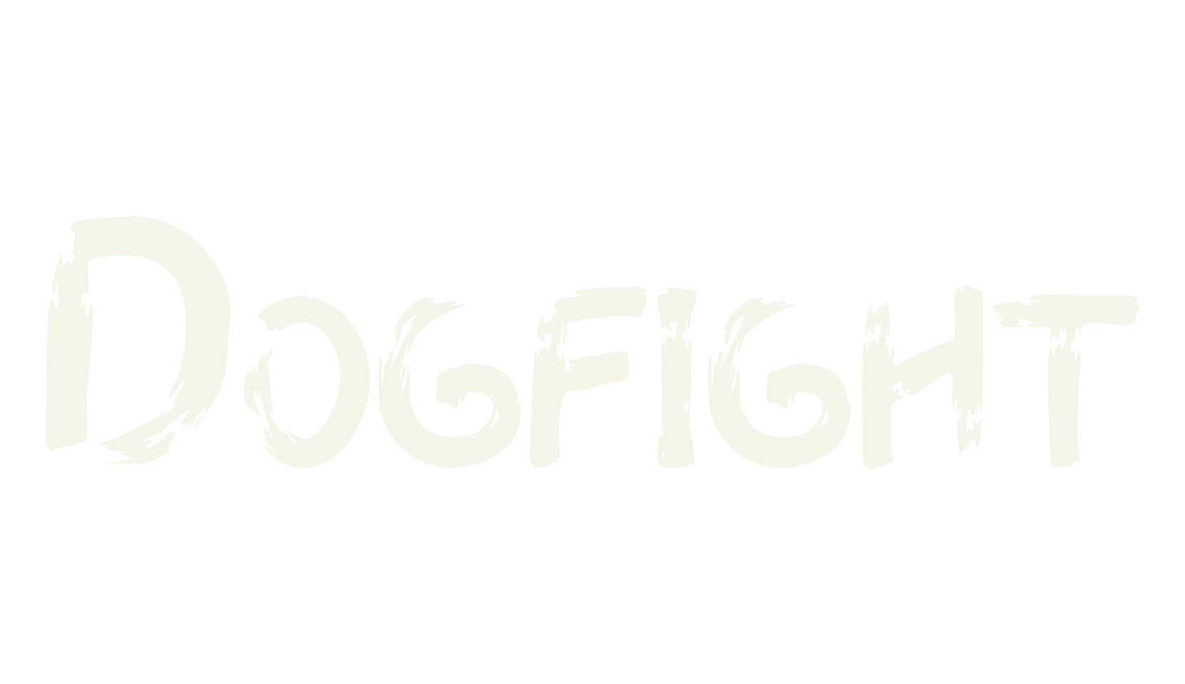 Dogfight, death metal font preview