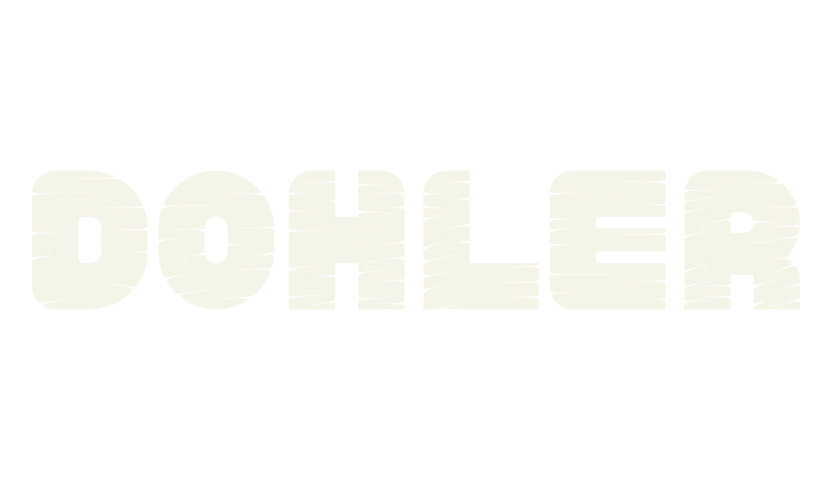 DOHLER, movies font preview