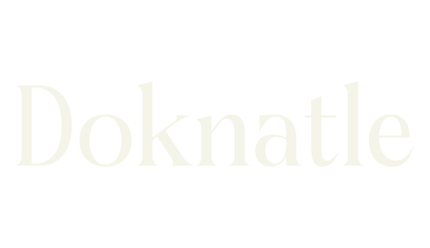 Doknatle, serif font preview