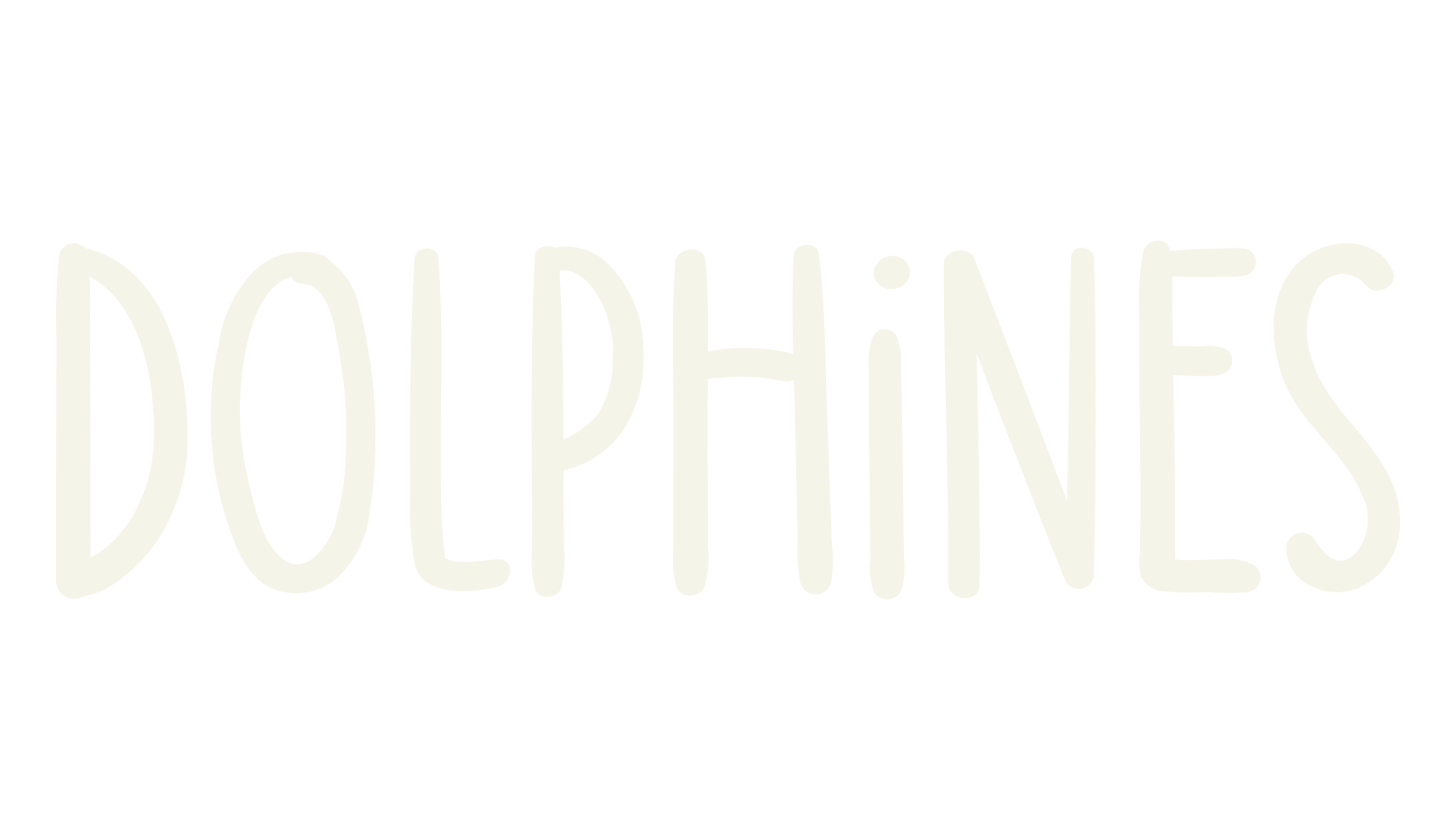 DOLPHINES, cute font preview