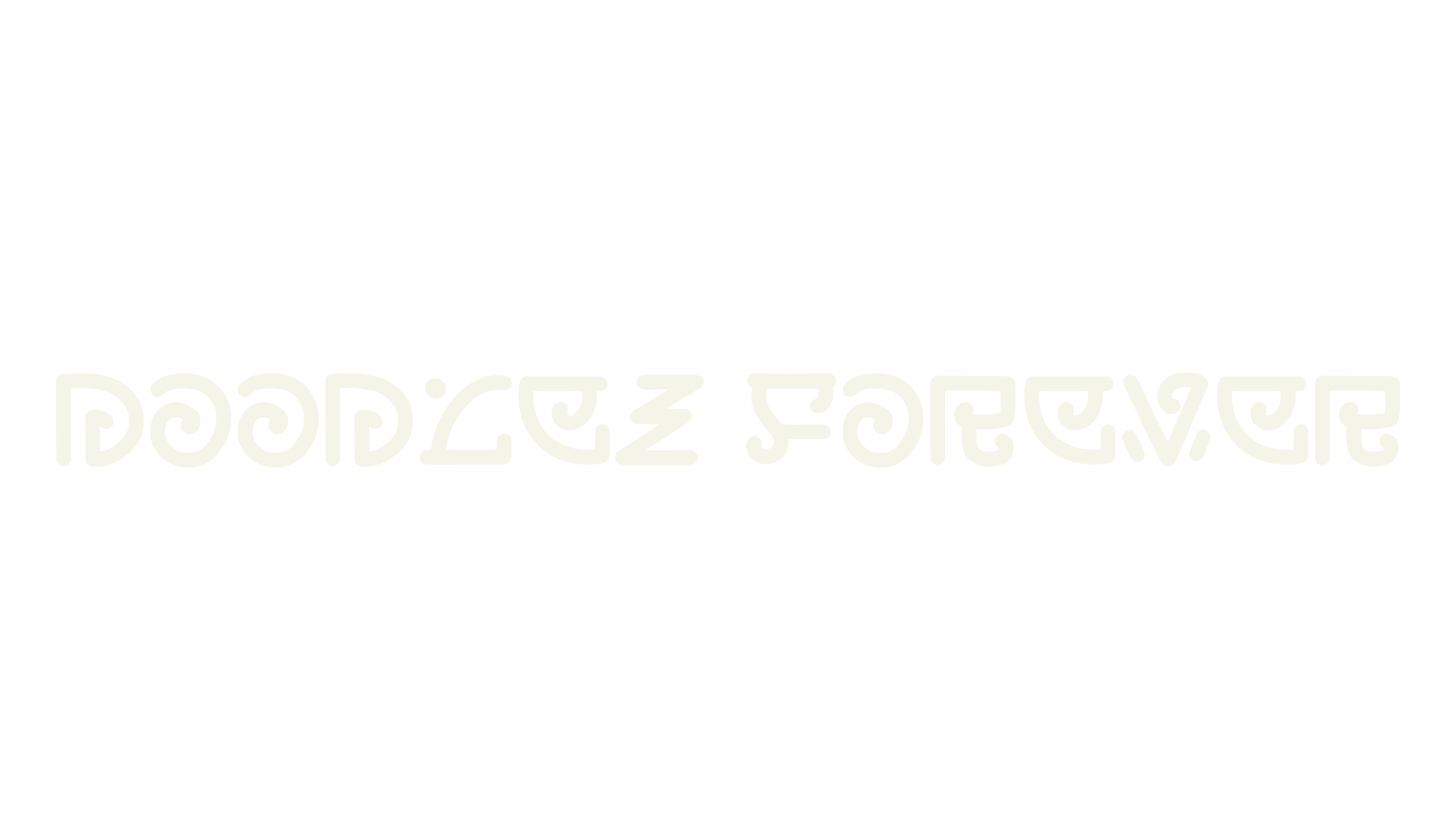 doodlez forever, doodles font preview