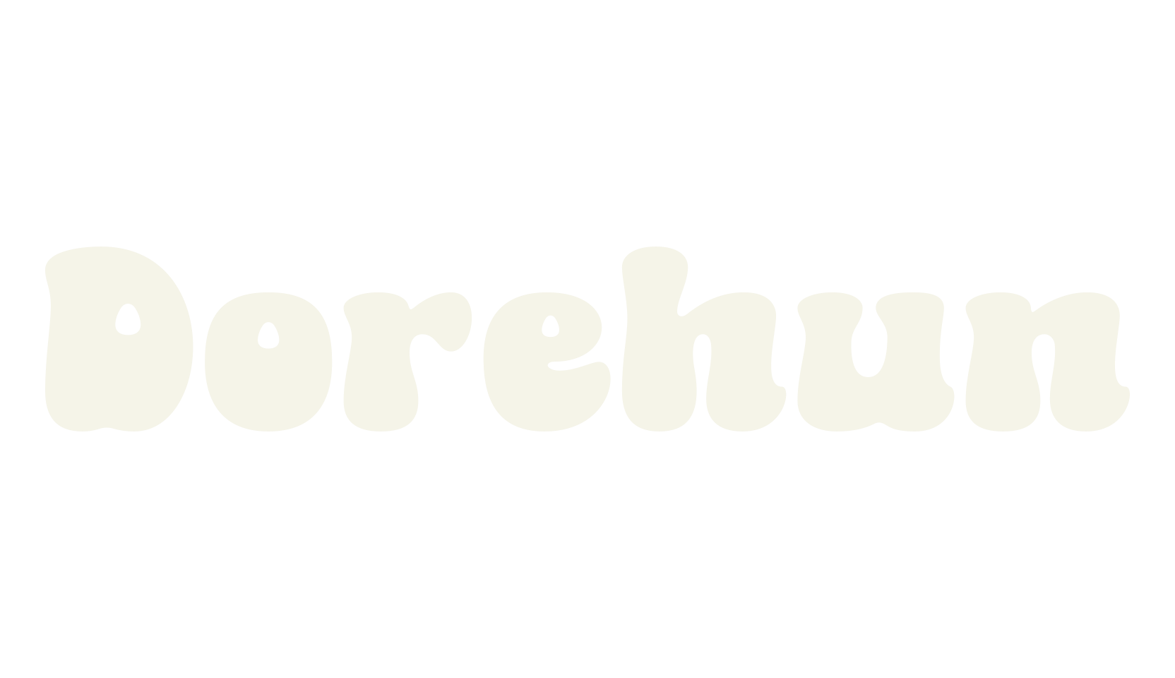 Dorehun, 70s font preview