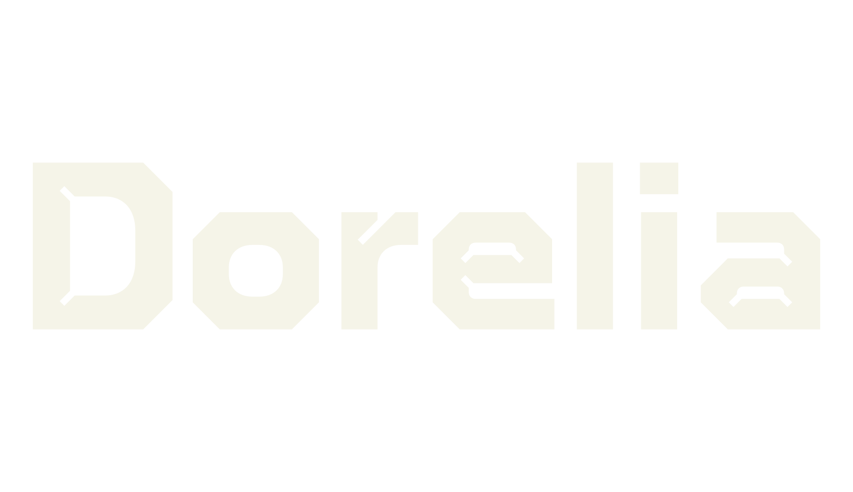Dorelia, logo font preview