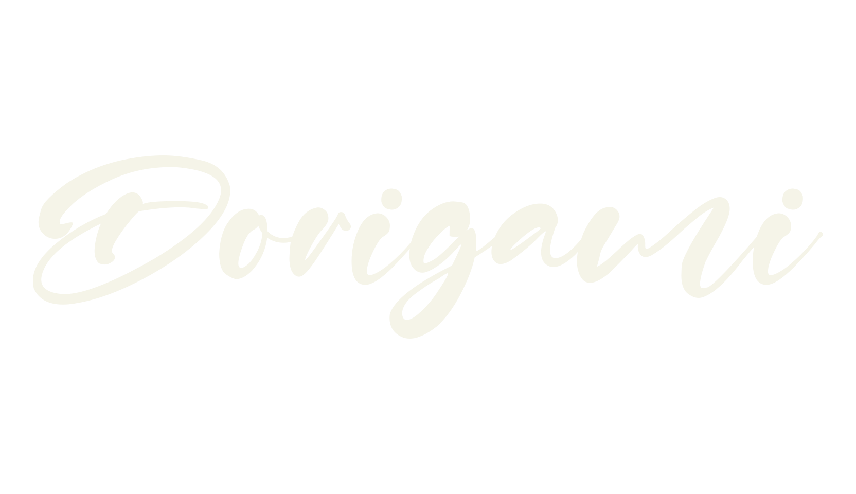 Dorigami, lettering font preview