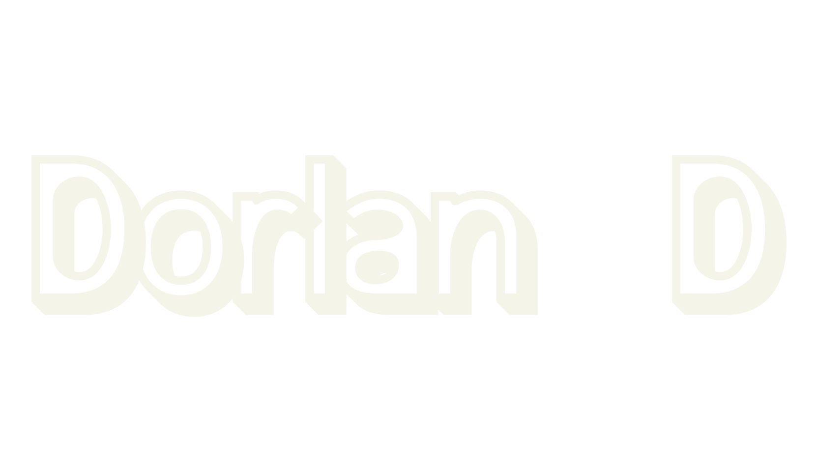 Dorlan 3D, 3d font preview
