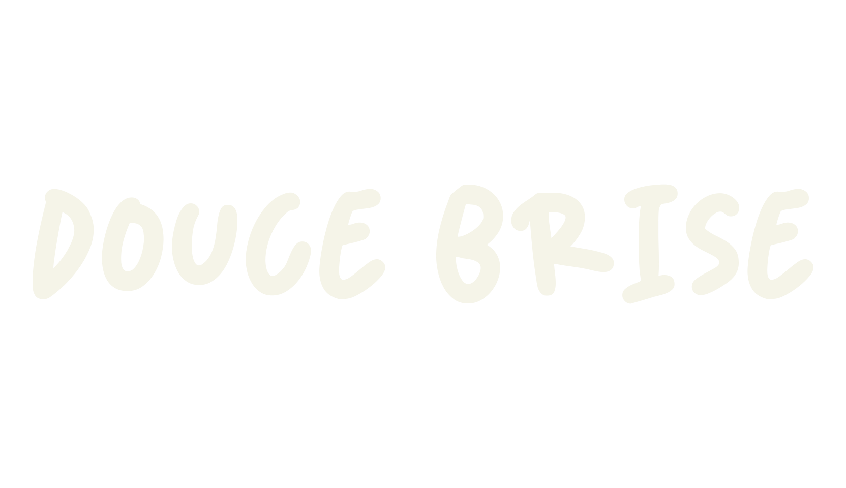 Douce Brise, cute font preview