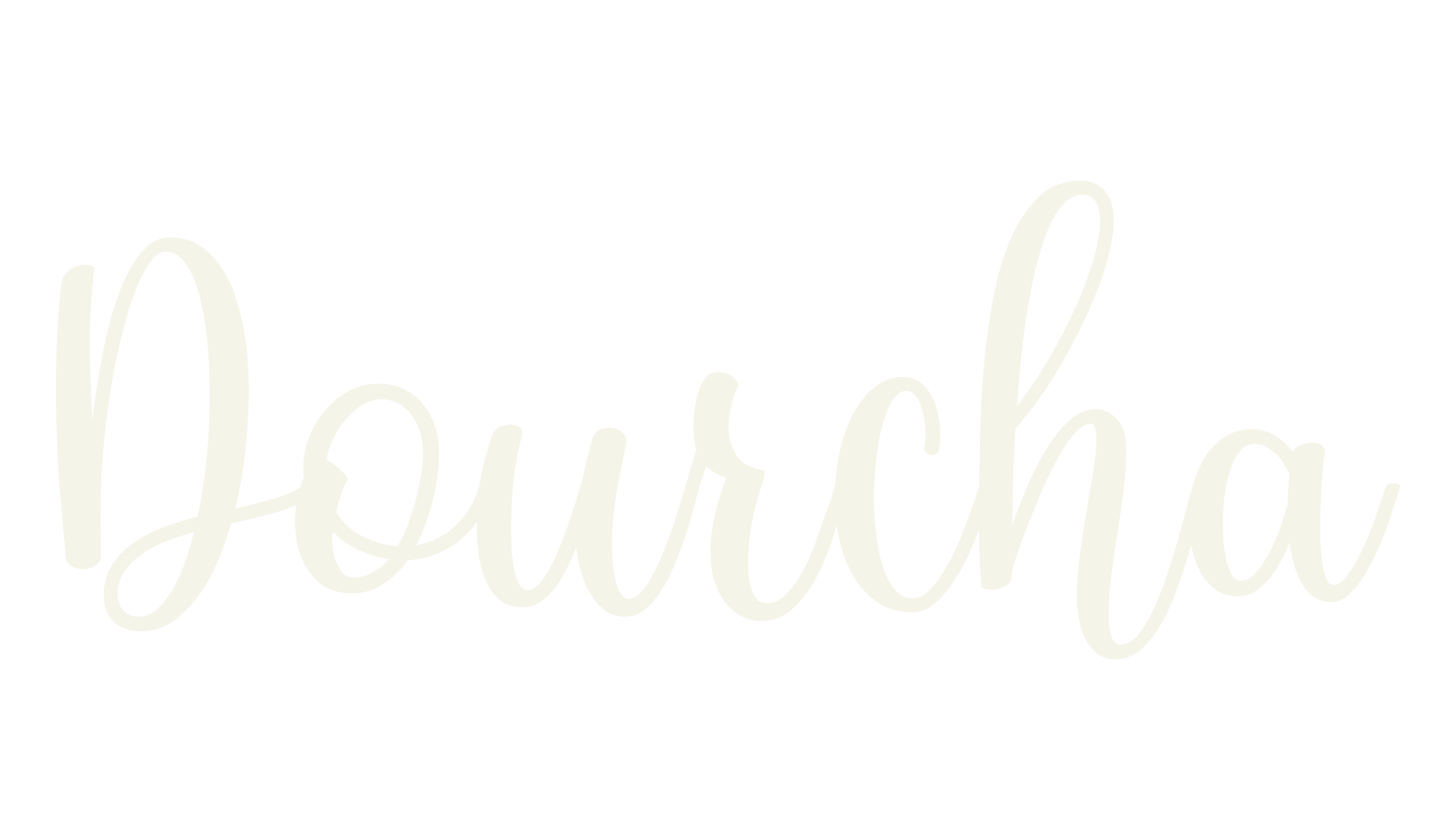 Dourcha, calligraphy font preview