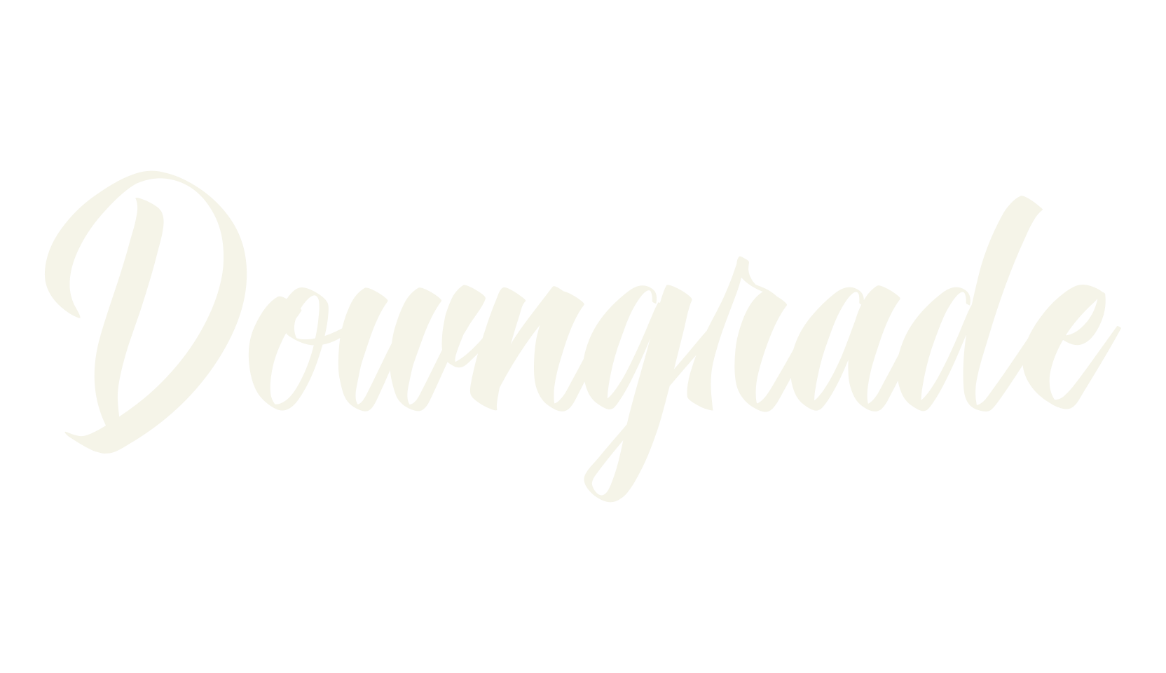 Downgrade, modern font preview