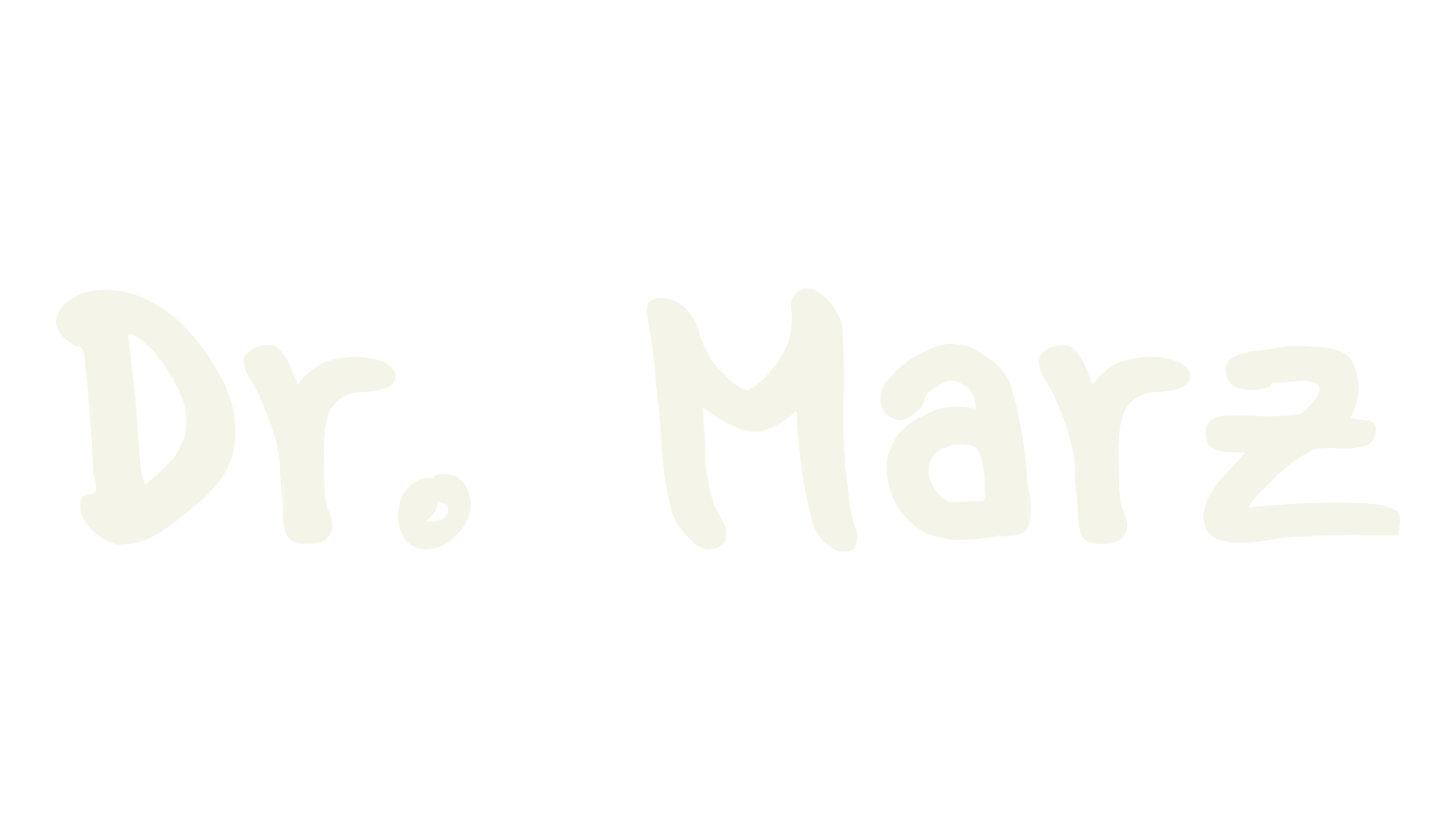 Dr. Marz, display font preview