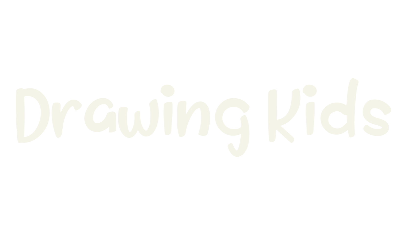 Drawing Kids, handwriting font preview
