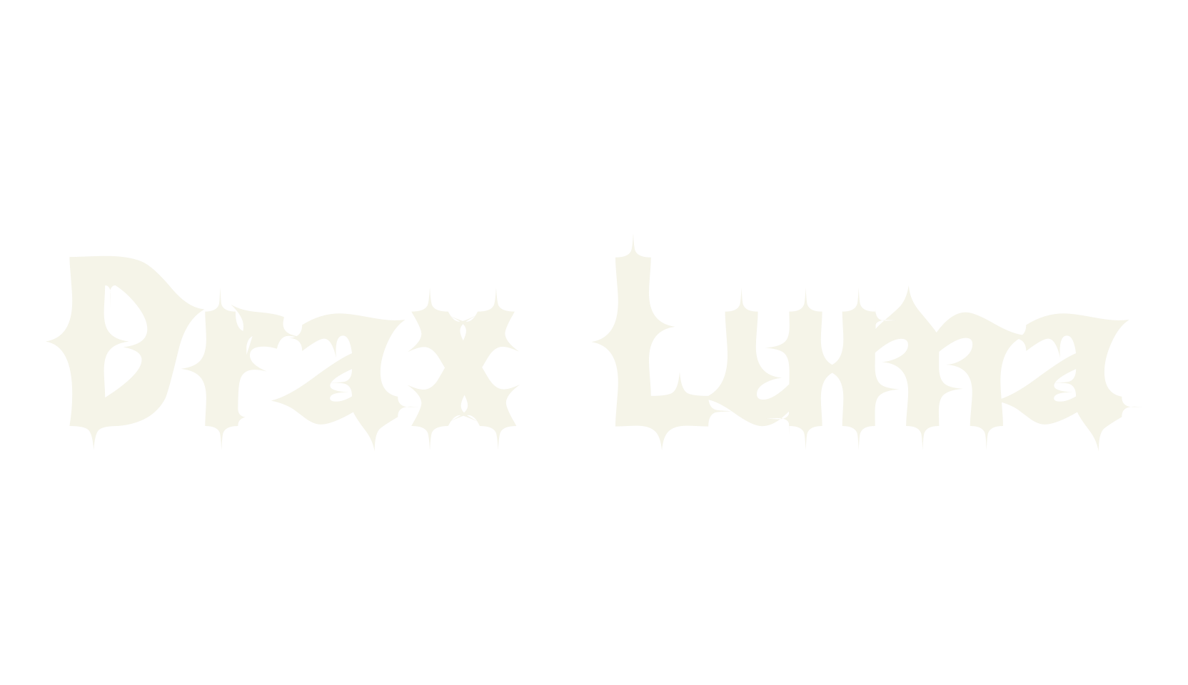 Drax Luma, display market font preview