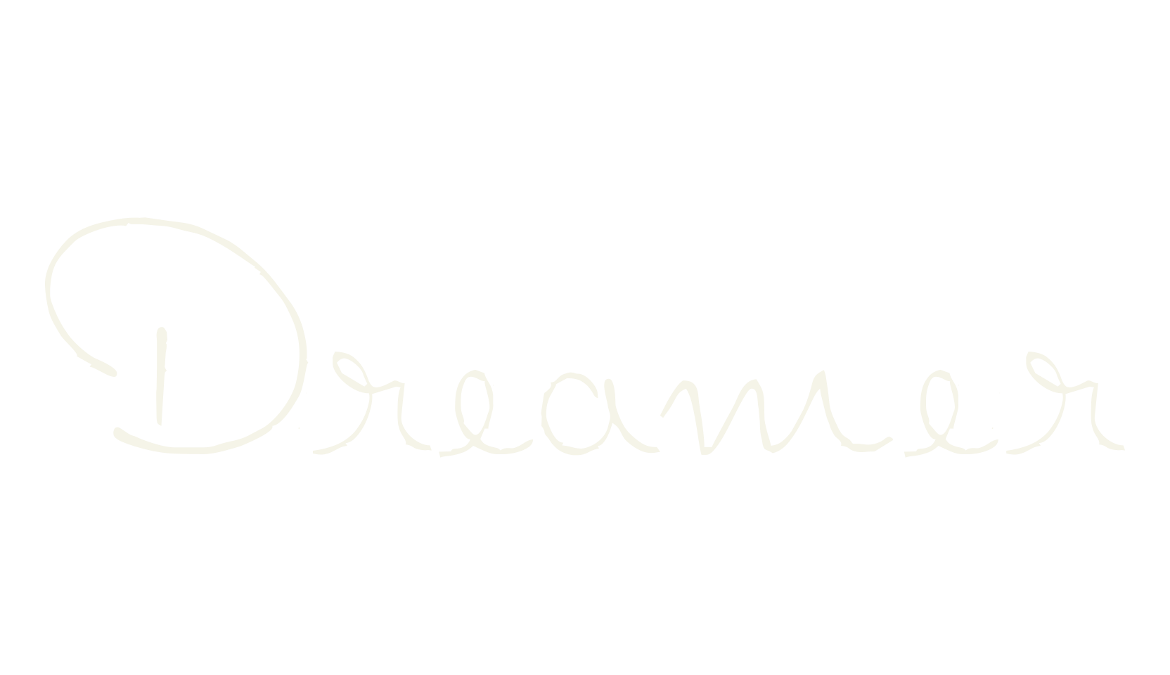 Dreamer, fashion script font preview