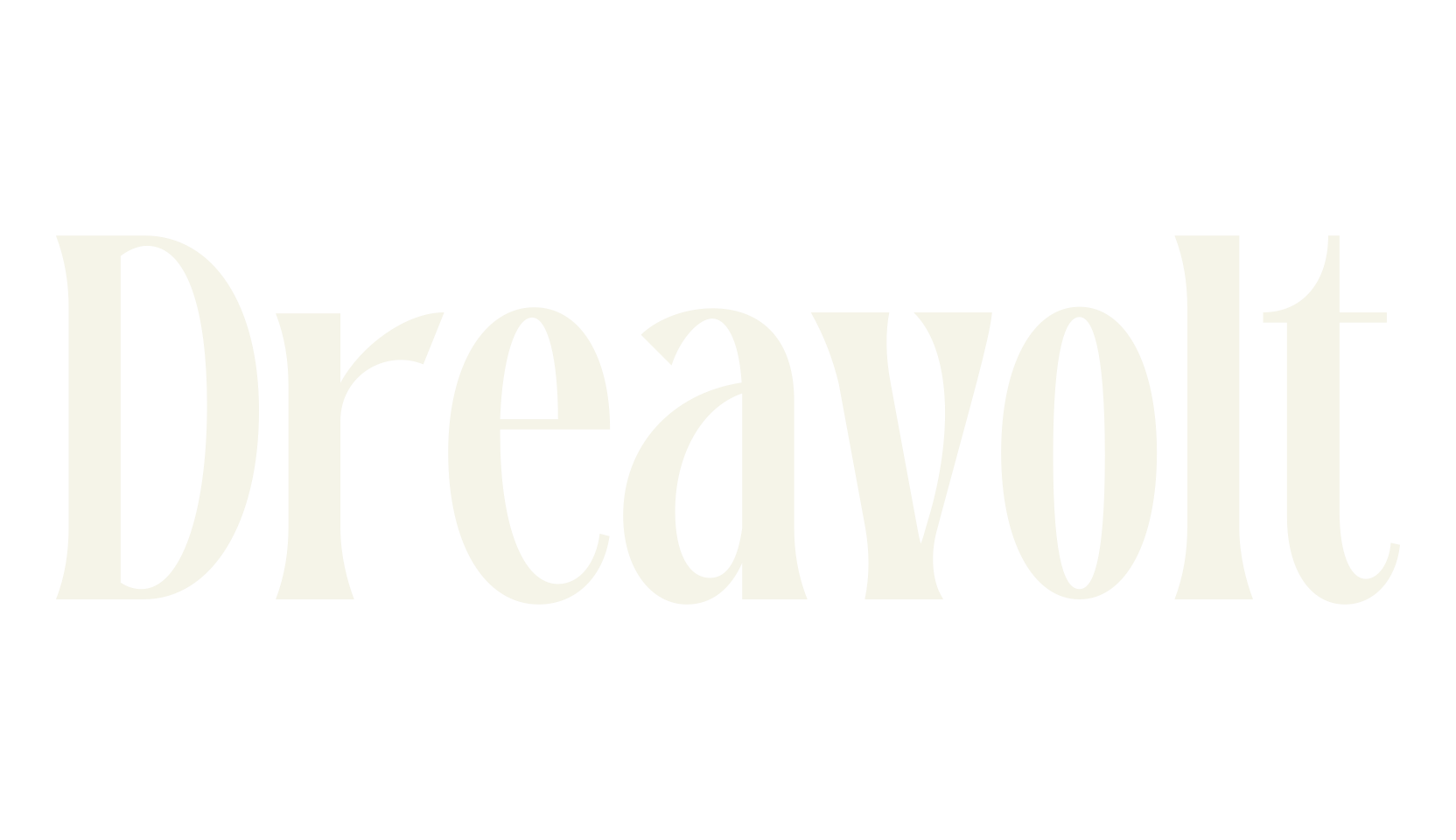 Dreavolt, serif font preview