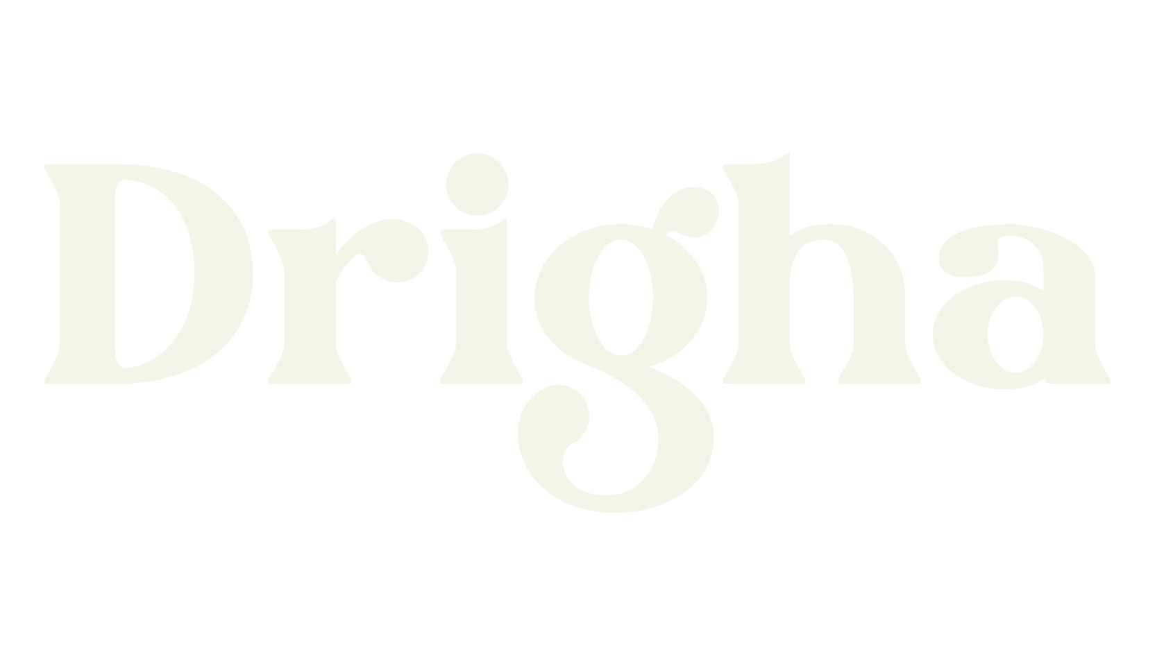 Drigha, pretty font preview
