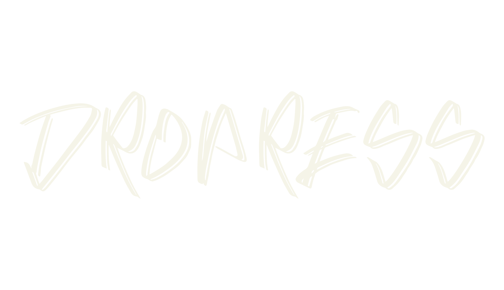 DROPRESS, graffiti font preview