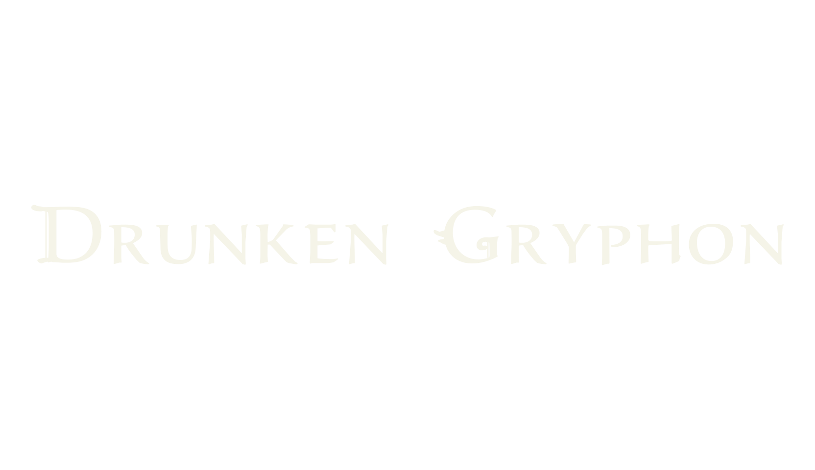 Drunken Gryphon, medieval font preview