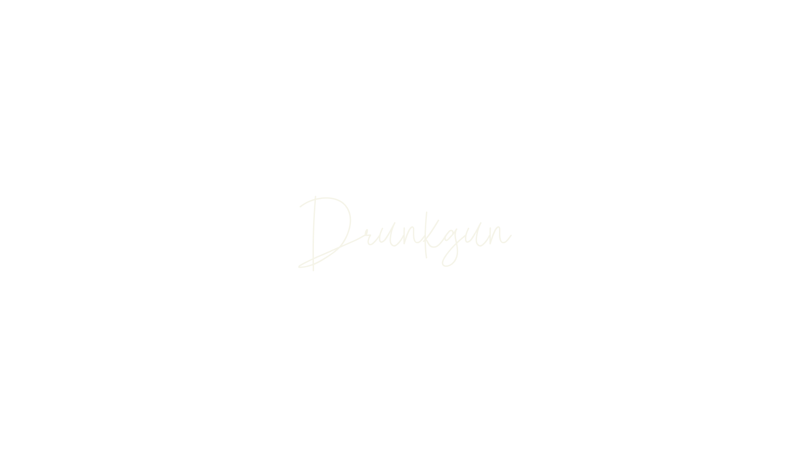 Drunkgun, thin font preview