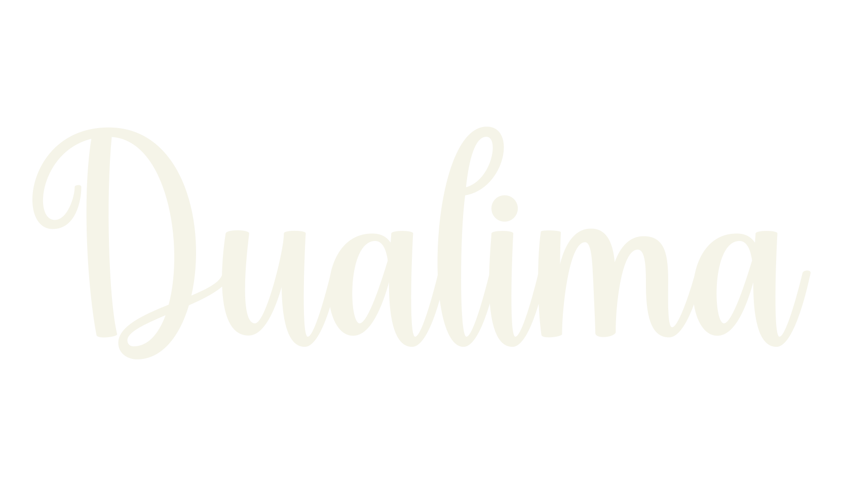 Dualima, wedding font preview