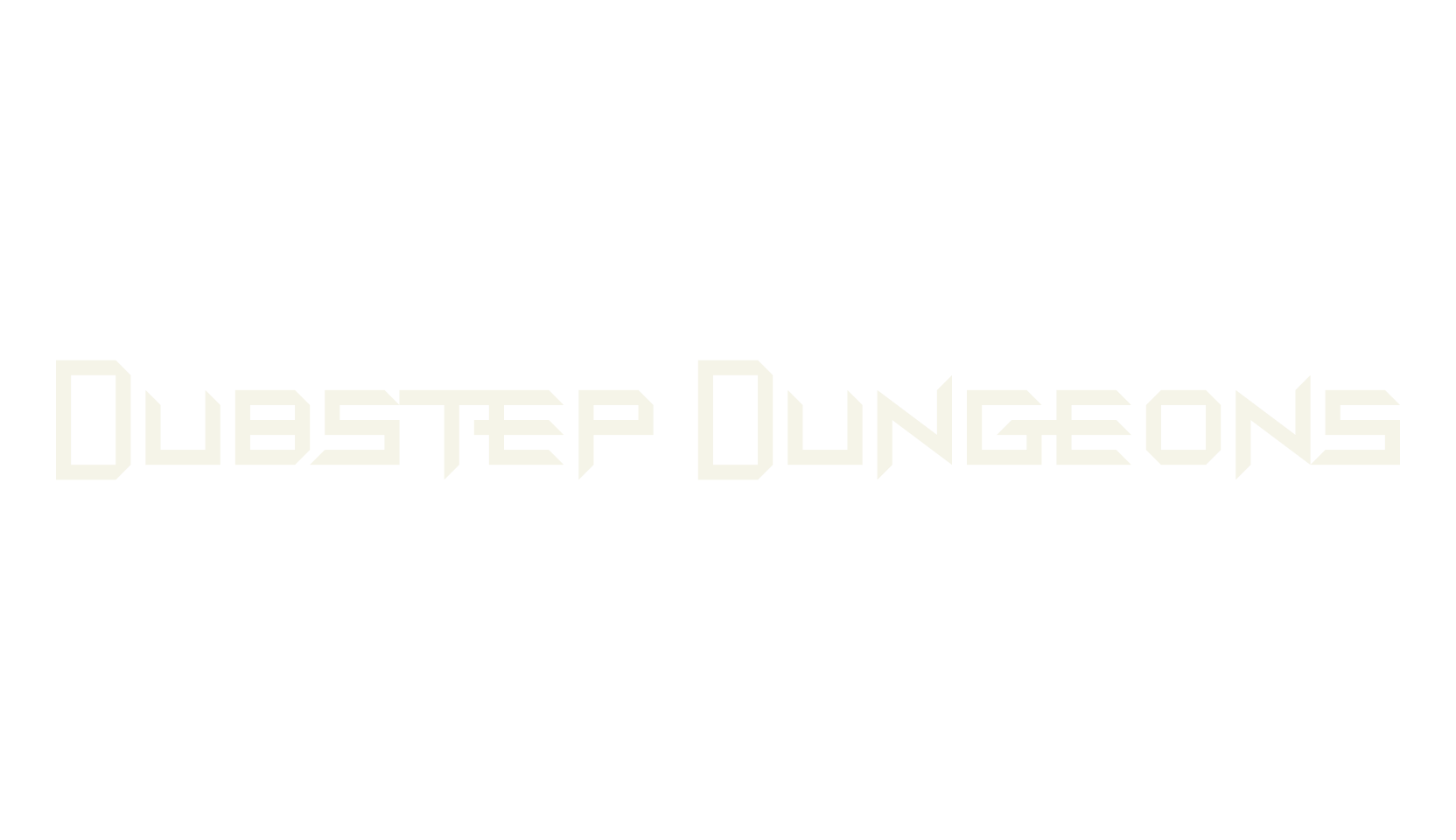 Dubstep Dungeons, fantasy font preview