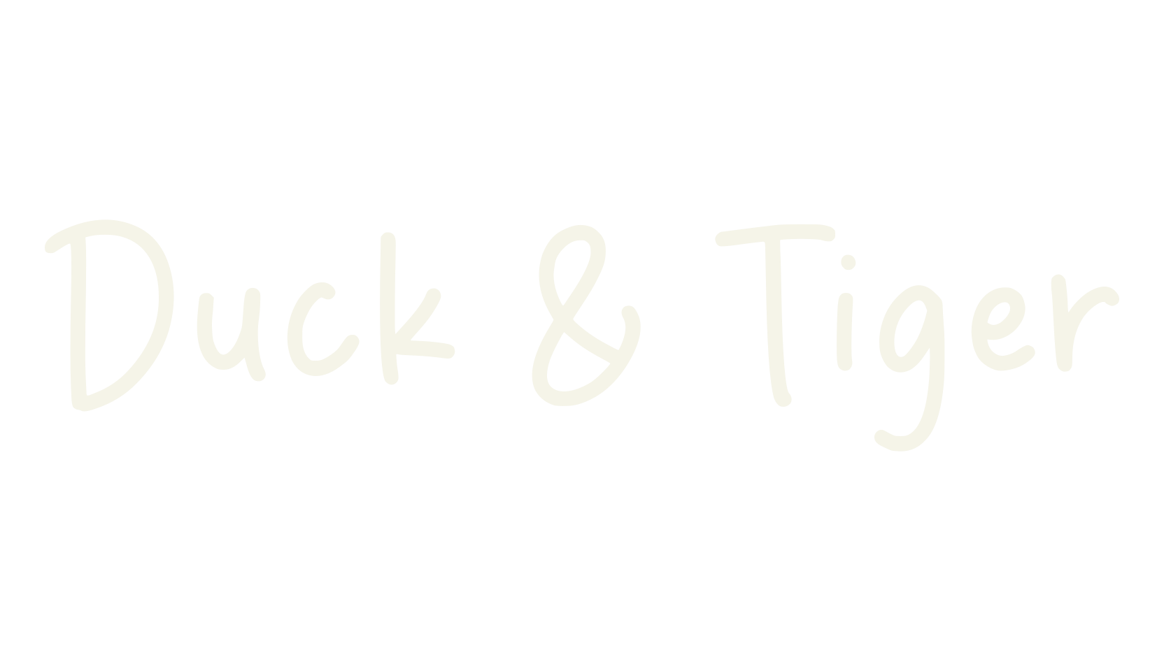 Duck & Tiger, fashion script font preview