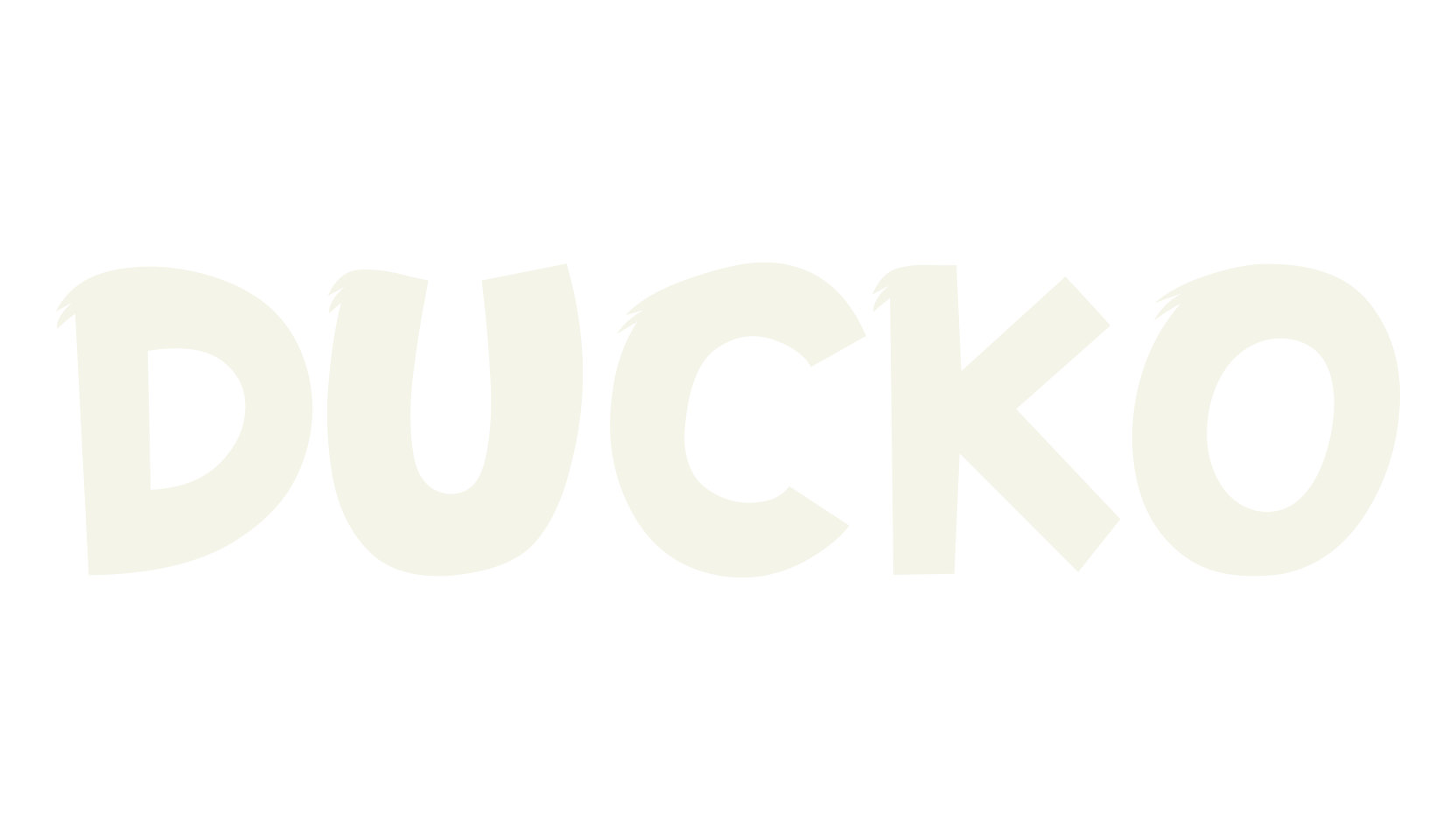 DUCKO, old english font preview