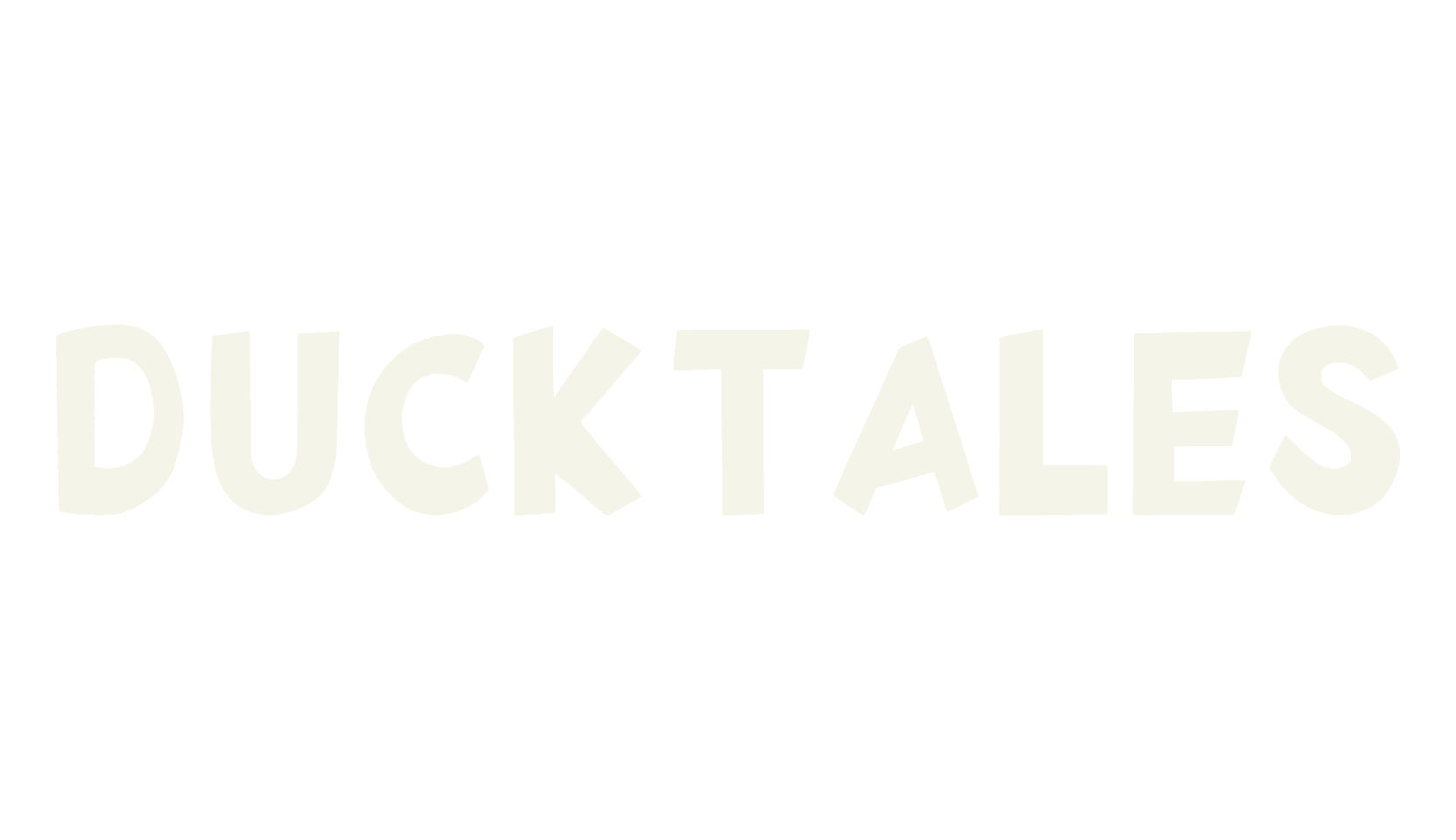DuckTales, display market font preview