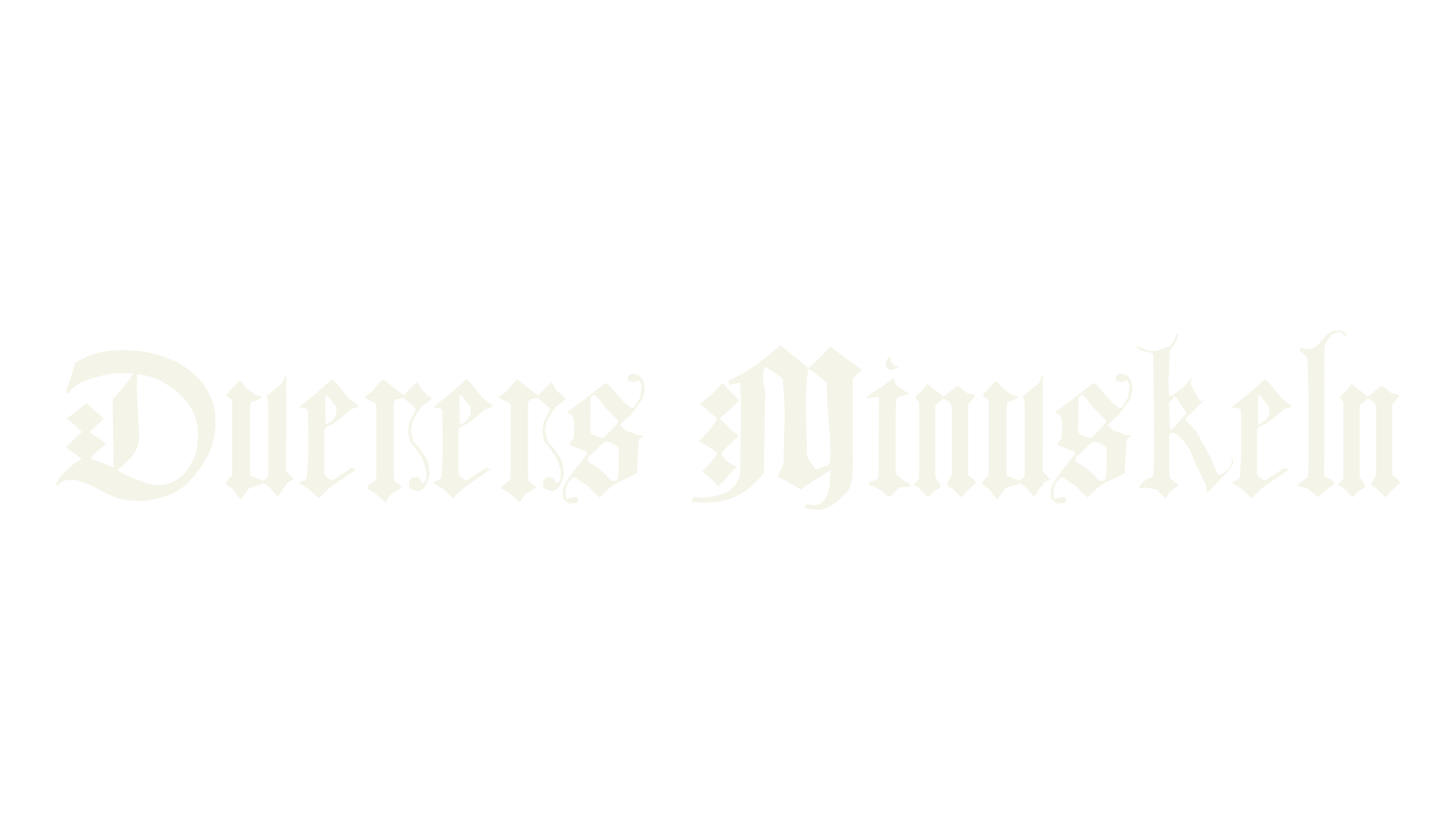 Duerers Minuskeln, fantasy font preview