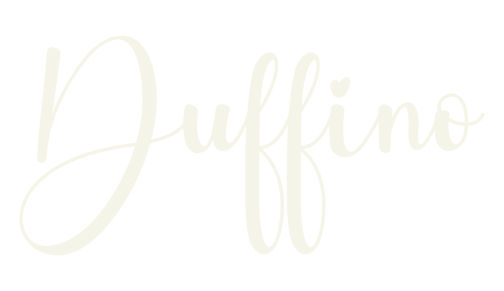 Duffino, wedding font preview