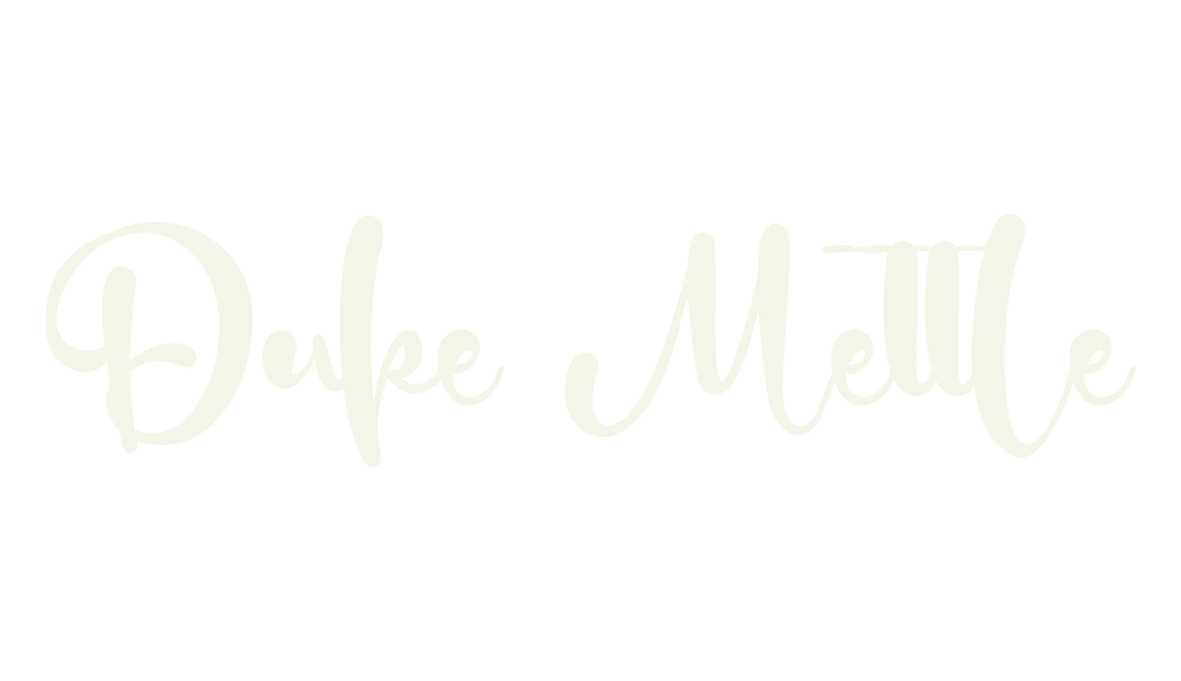 Duke Mettle, fashion script font preview