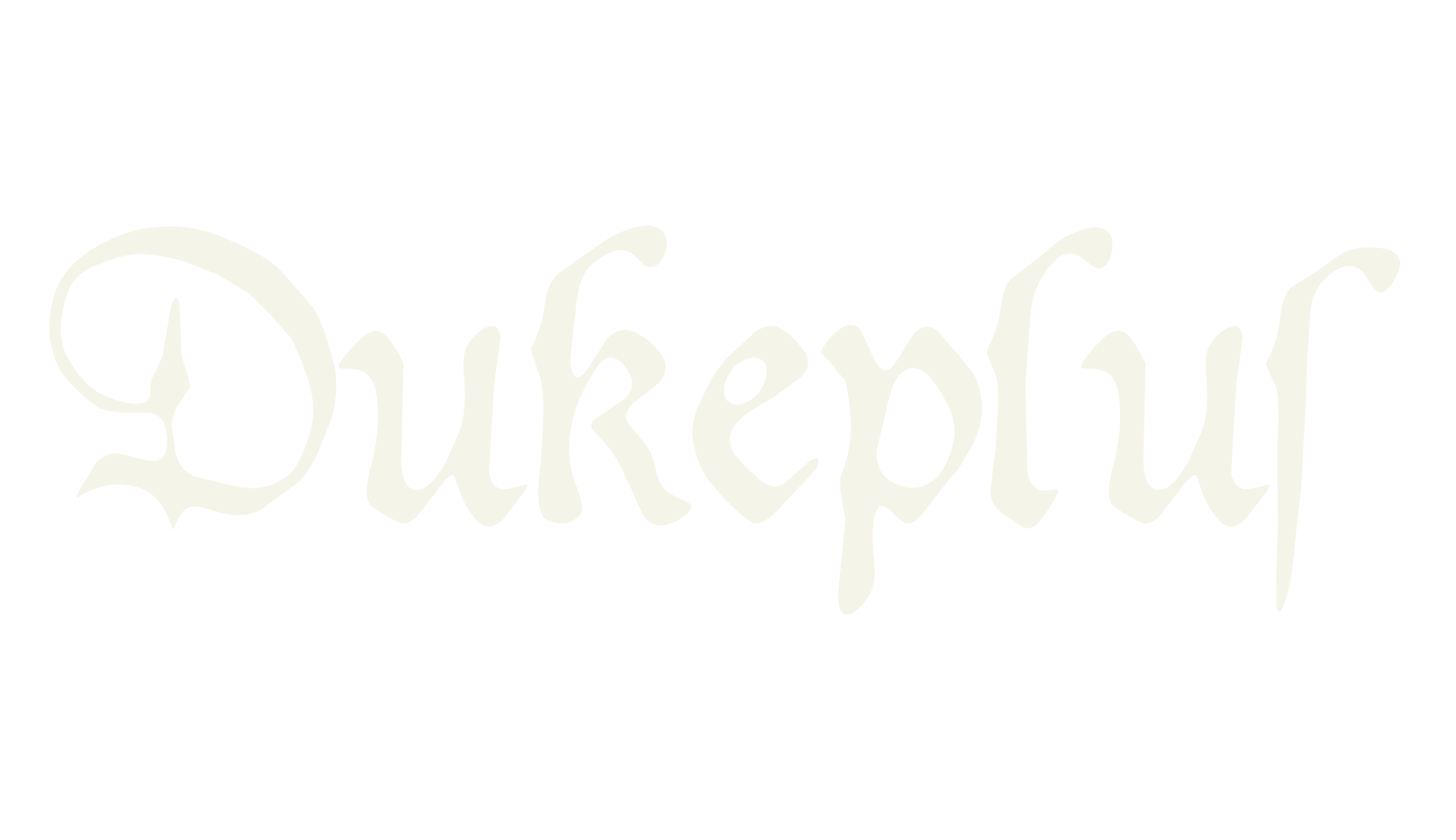 Dukeplus, old english font preview