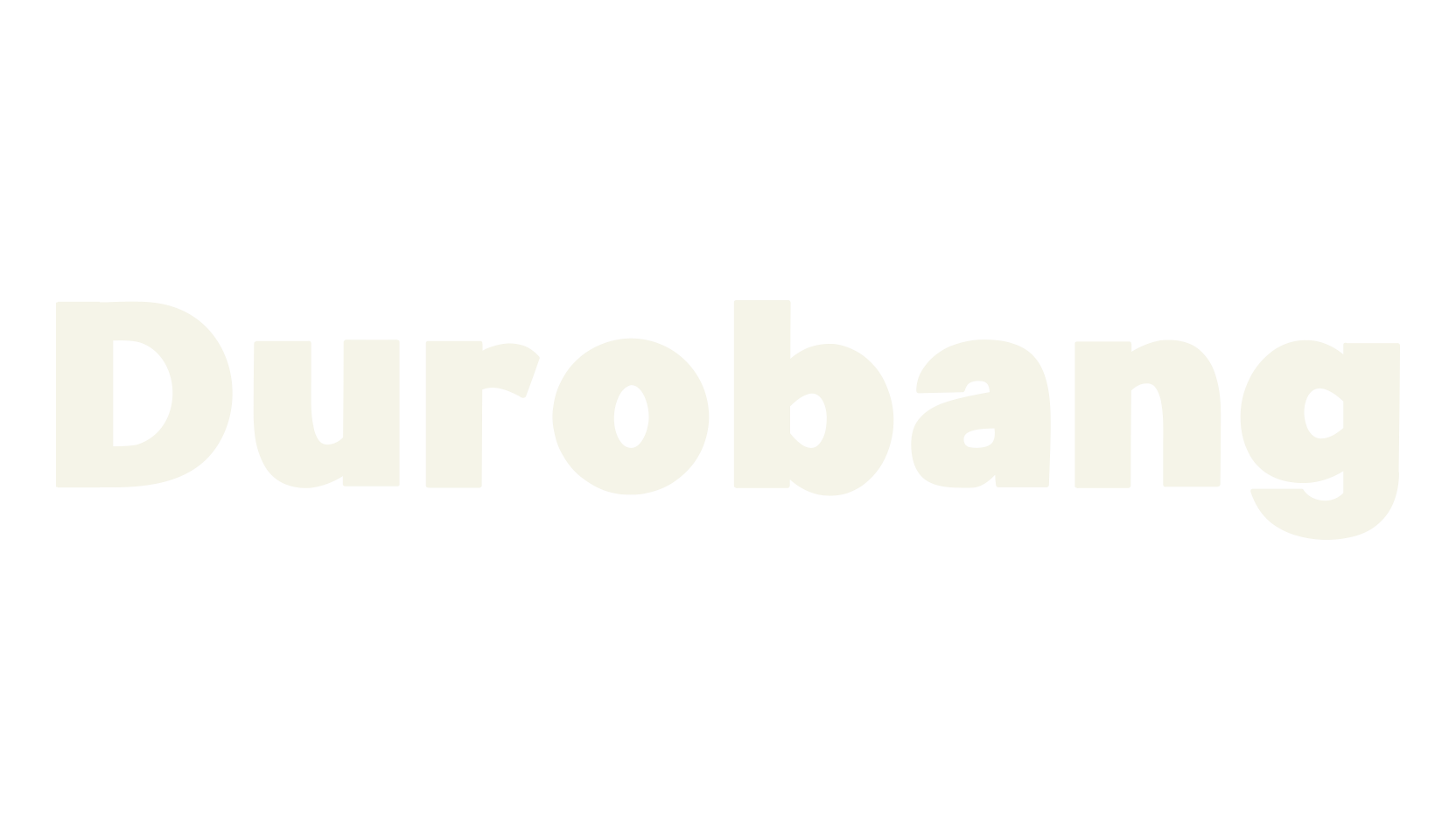 Durobang, bold font preview