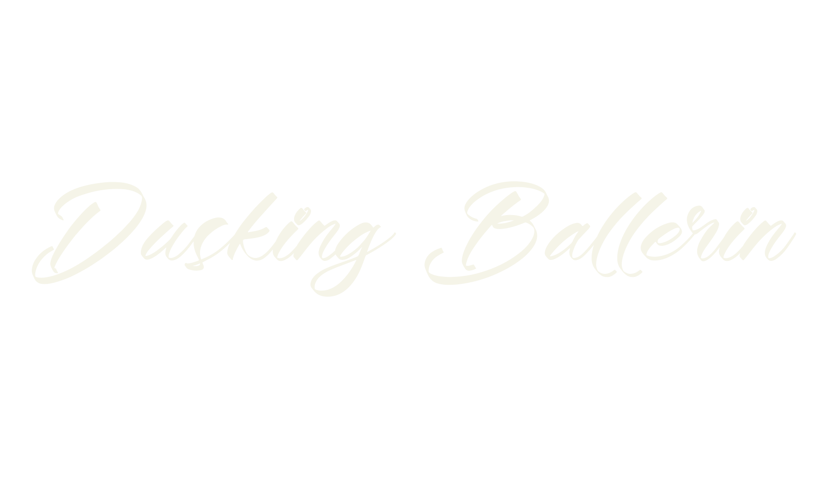 Dusking Ballerin, calligraphy font preview