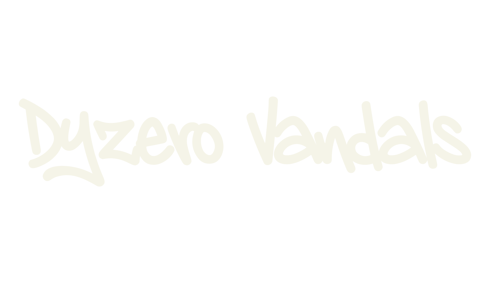 Dyzero Vandals, graffiti font preview