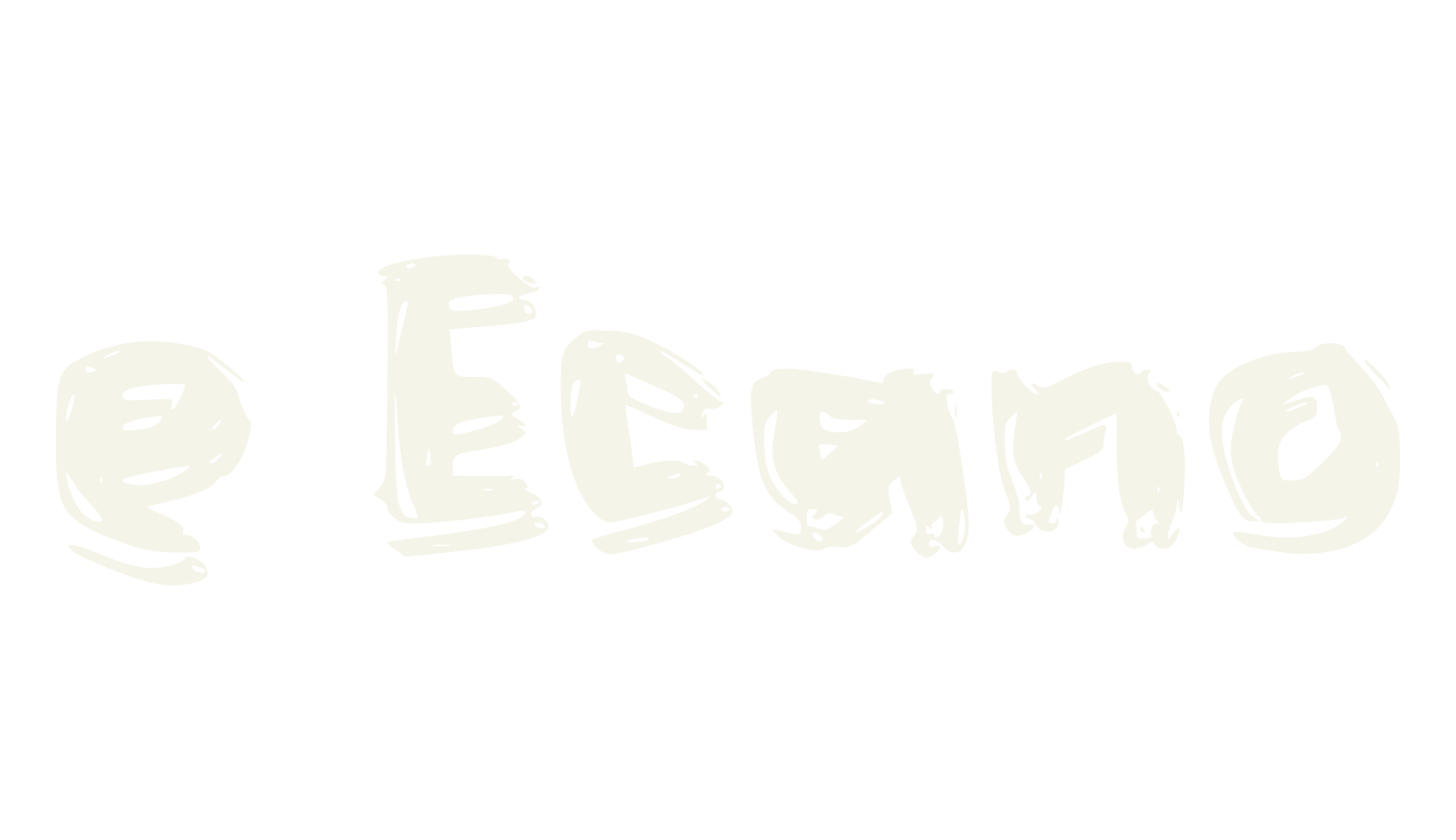 e Ecano, bold font preview