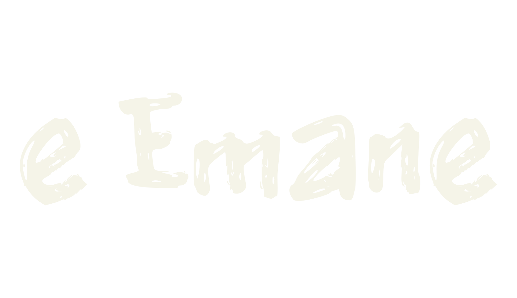 e Emane, cool font preview